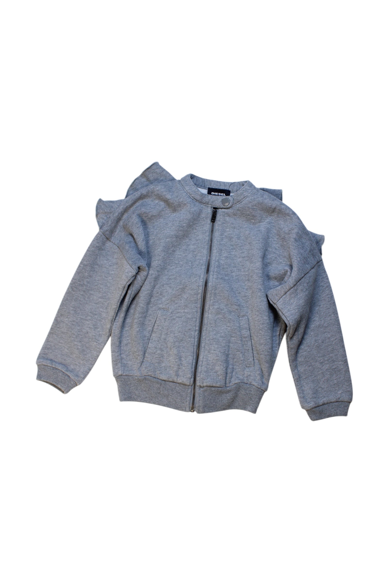 Diesel Ruffled Zippered Sweatshirt 4T、mySite、g9winljtr