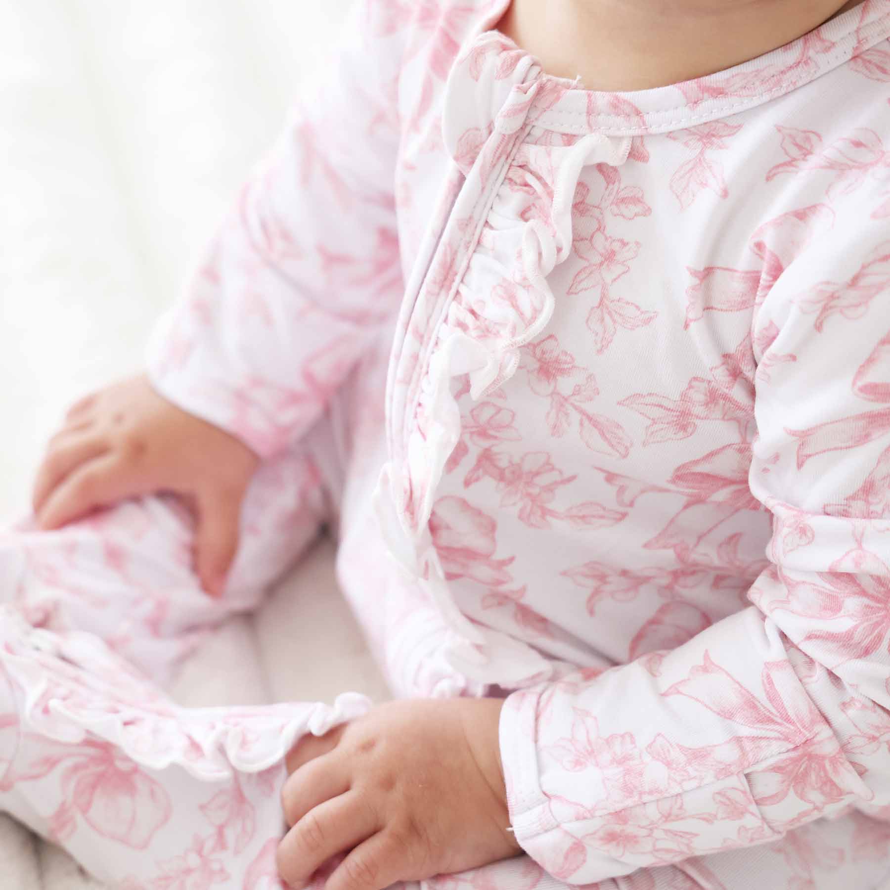  Fancy Frills Ruffle Zipper Footie、mySite、layawaytickets