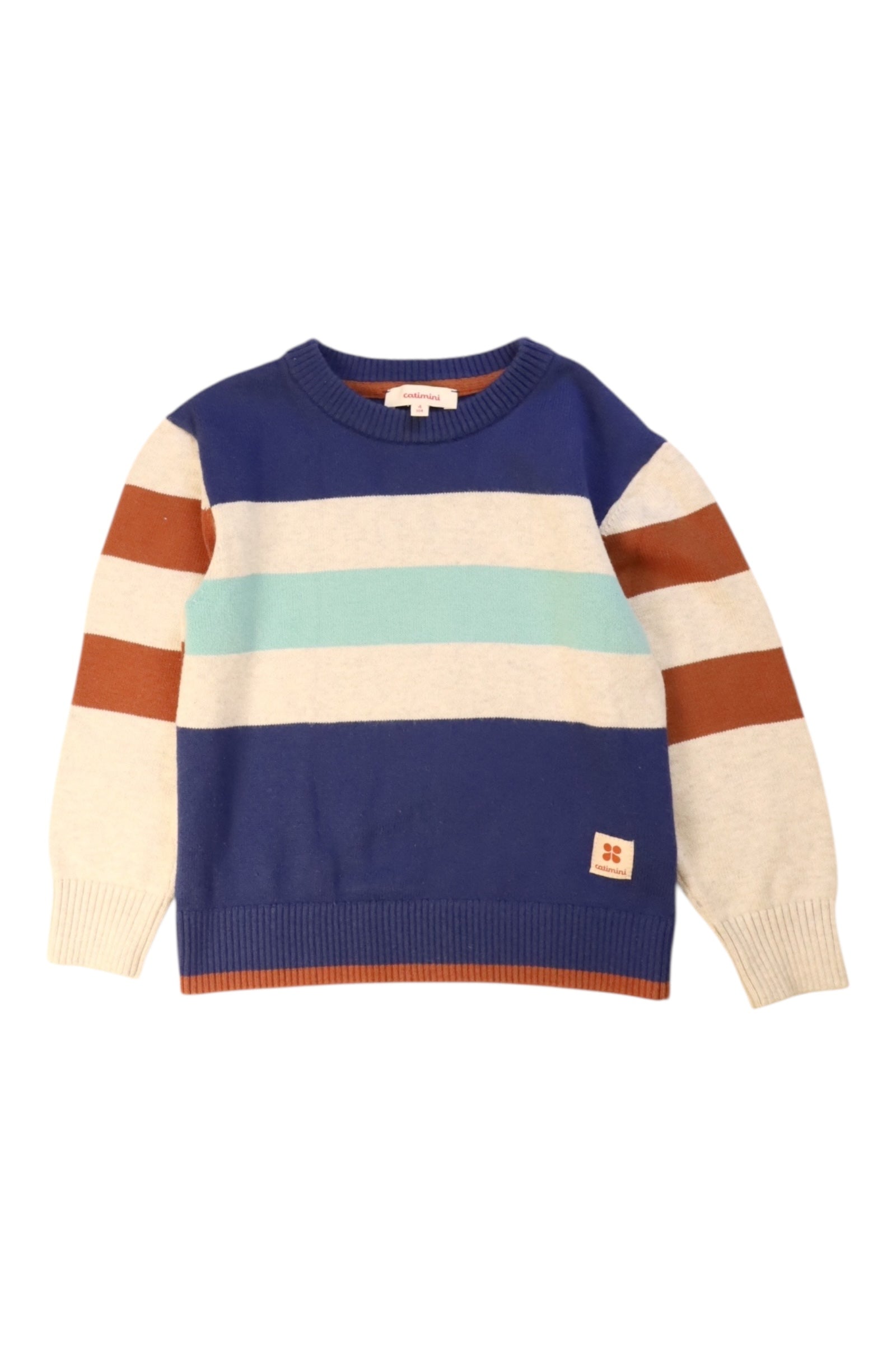 Catimini Stripe Knit Sweater 4T、mySite、g9winljtr