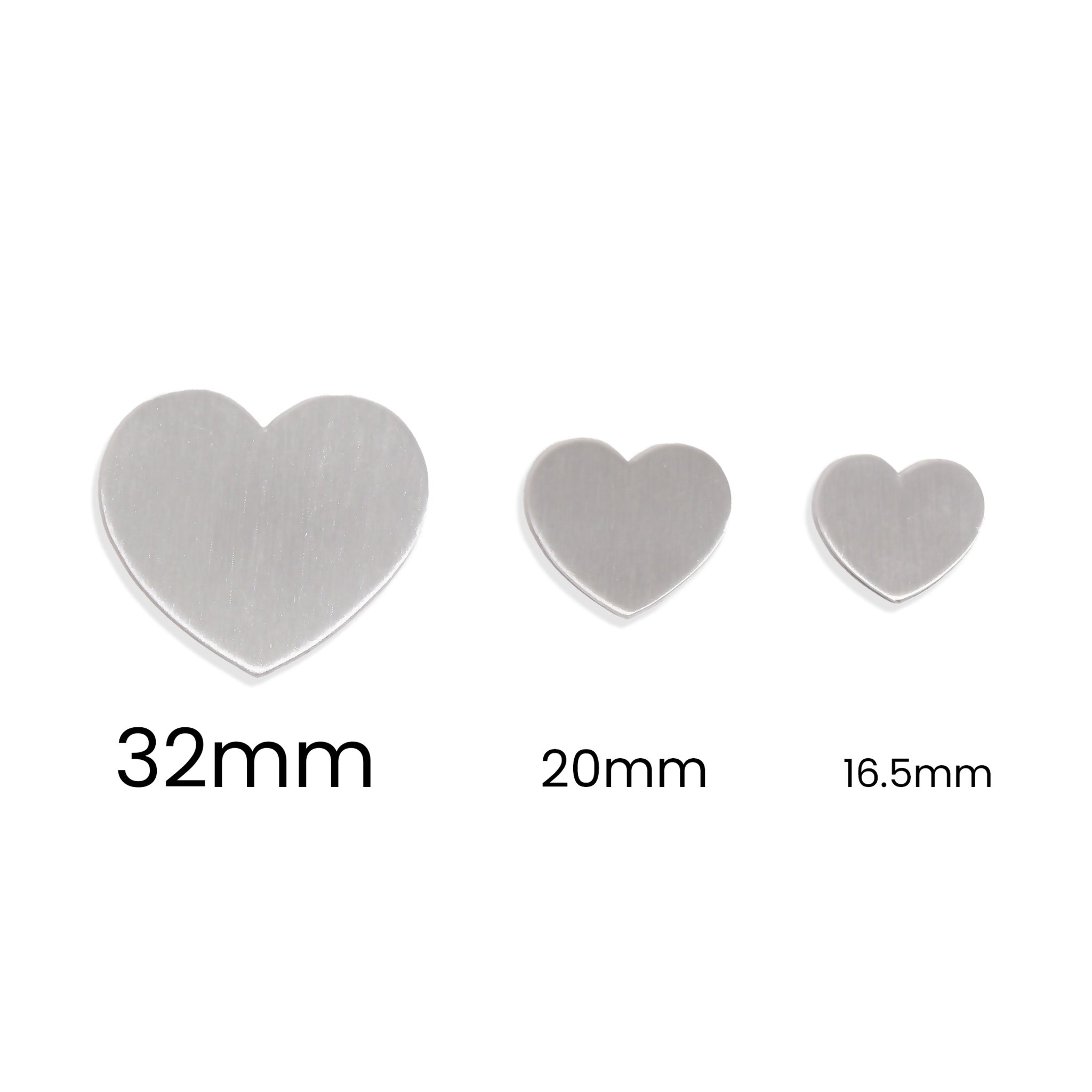 Blank Aluminum Heart / ALM0010、mySite、dreamappss