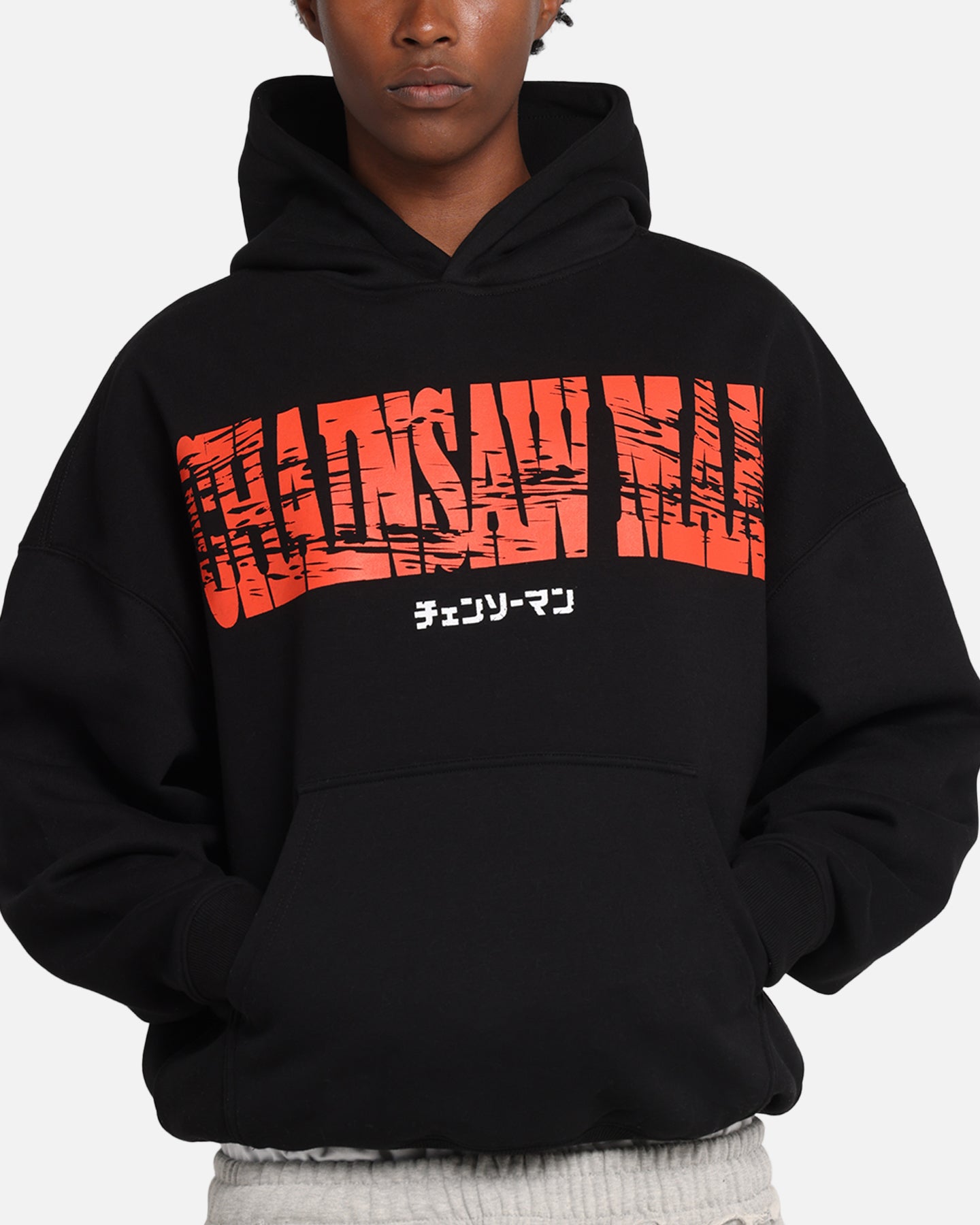 Goat Crew X Chainsaw Man Premium Hoodie Black、mySite、zt4zffjzw
