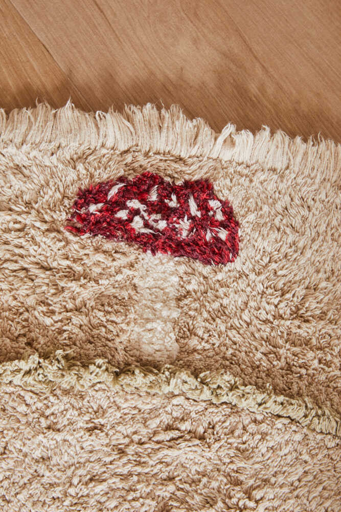 WASHABLE ROUND RUG CHANTERELLE、mySite、gigharbornorthrealestate