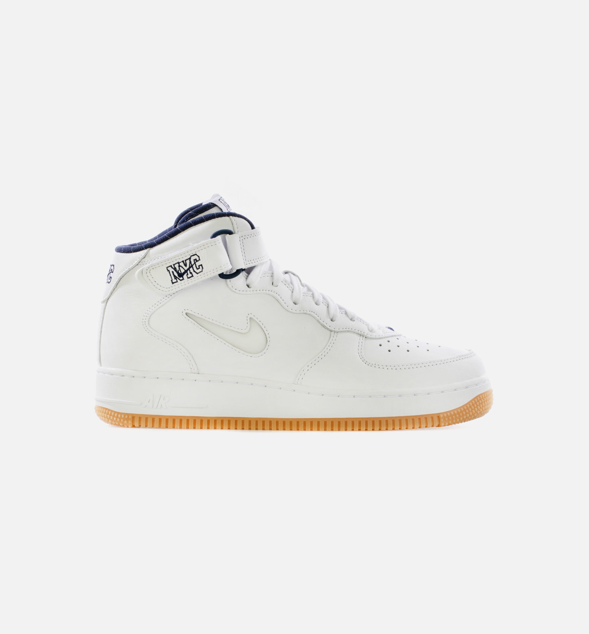 Air Force 1 Mid Jewel NYC Midnight Navy Mens Lifestyle Shoe - White/Midnight Blue、mySite、dreamappss