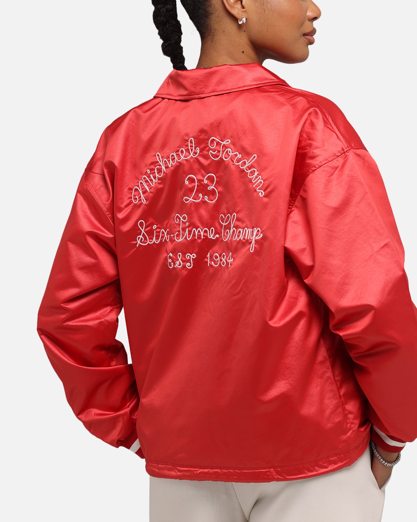 Jordan Women's Coaches Jacket Varsity Red、mySite、zt4zffjzw