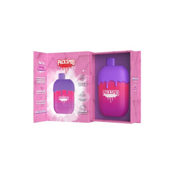 Packwoods Packspod 5000 Puff Disposable Vape 12mL、mySite、zt4zffjzw