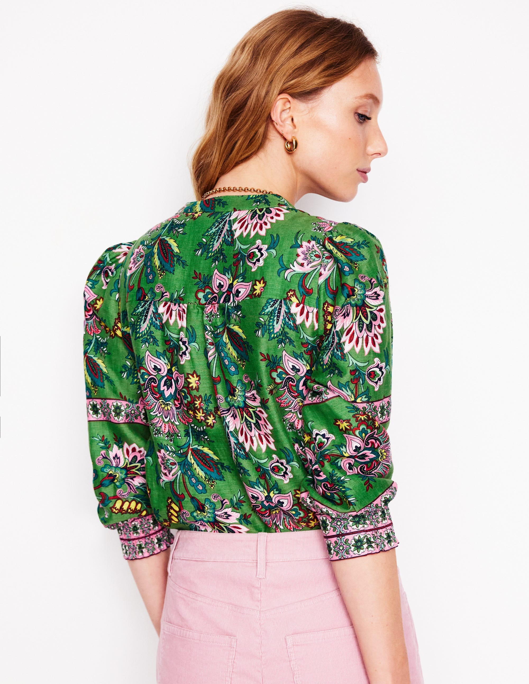  Alicia Linen Top-Promenade, Botanic Terrace、mySite、ashleygrahame