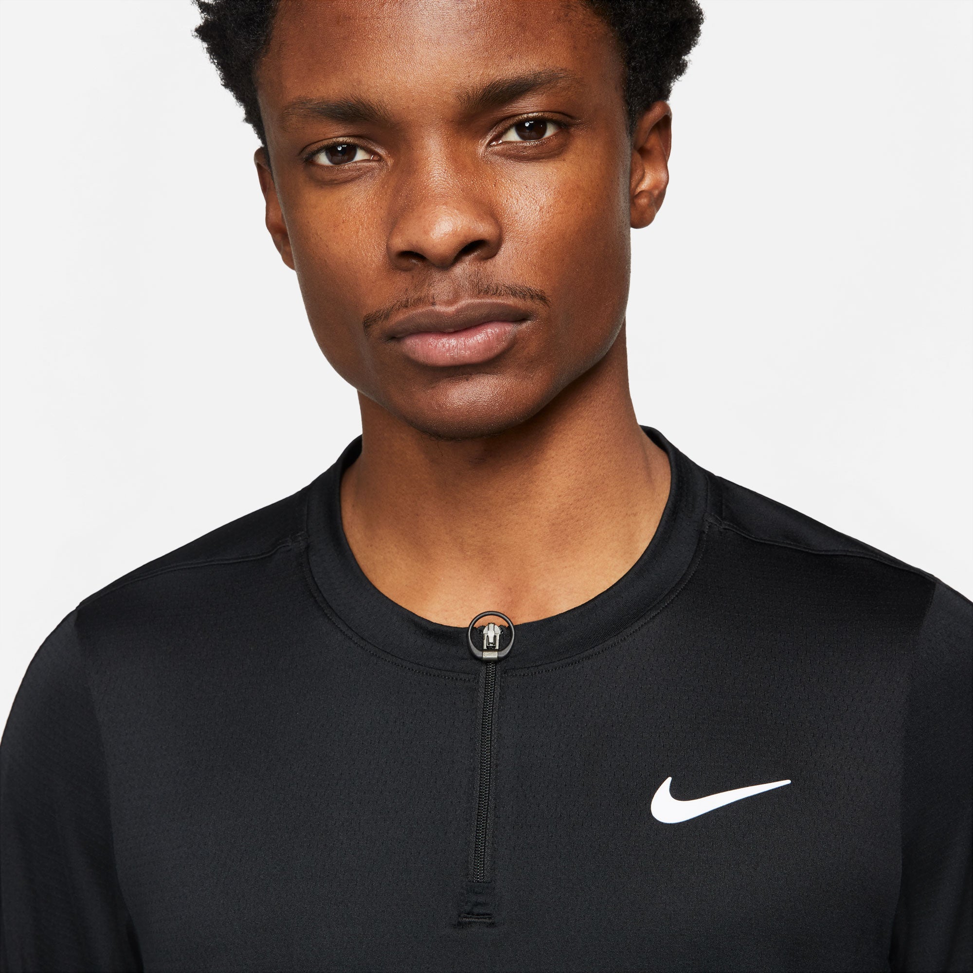 NikeCourt Dri-FIT Advantage Men's Long-Sleeve Half-Zip Tennis Shirt