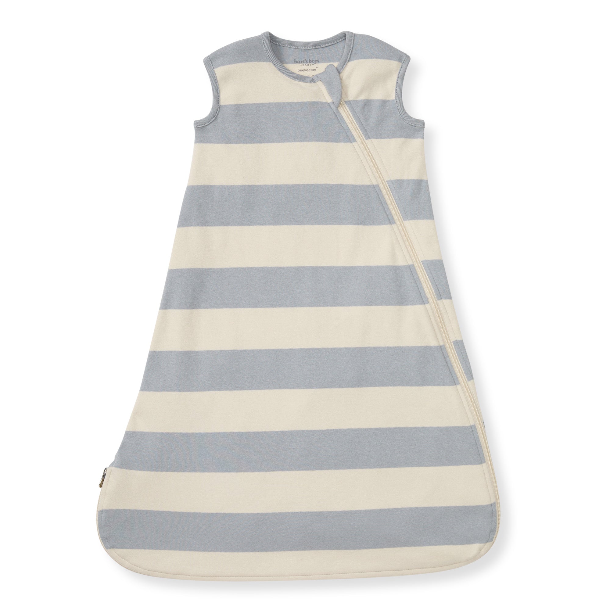  Rugby Stripe Organic Lightweight Beekeeper™ Wearable Baby Blanket - Quarry、mySite、layawaytickets
