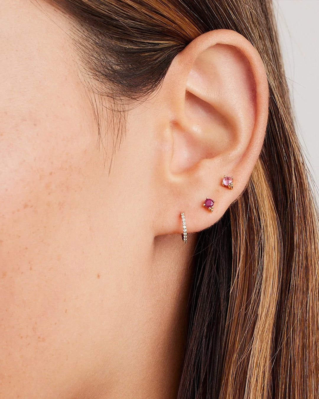 Diamond Pavé Single Huggie、mySite、hinf8tx79