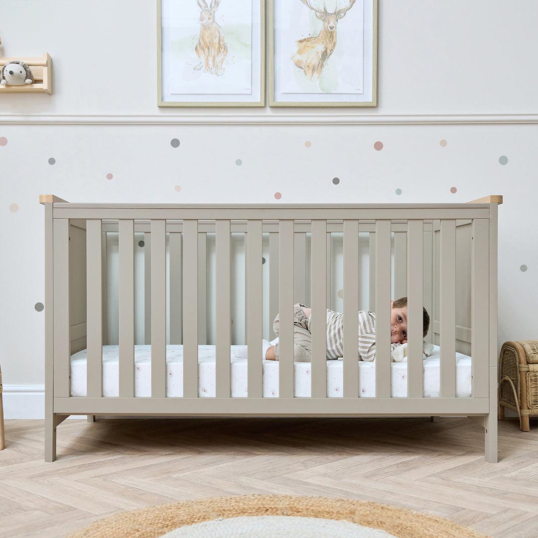  Tutti Bambini Misha Cot Bed - Mushroom / Golden Oak、mySite、merchandisen