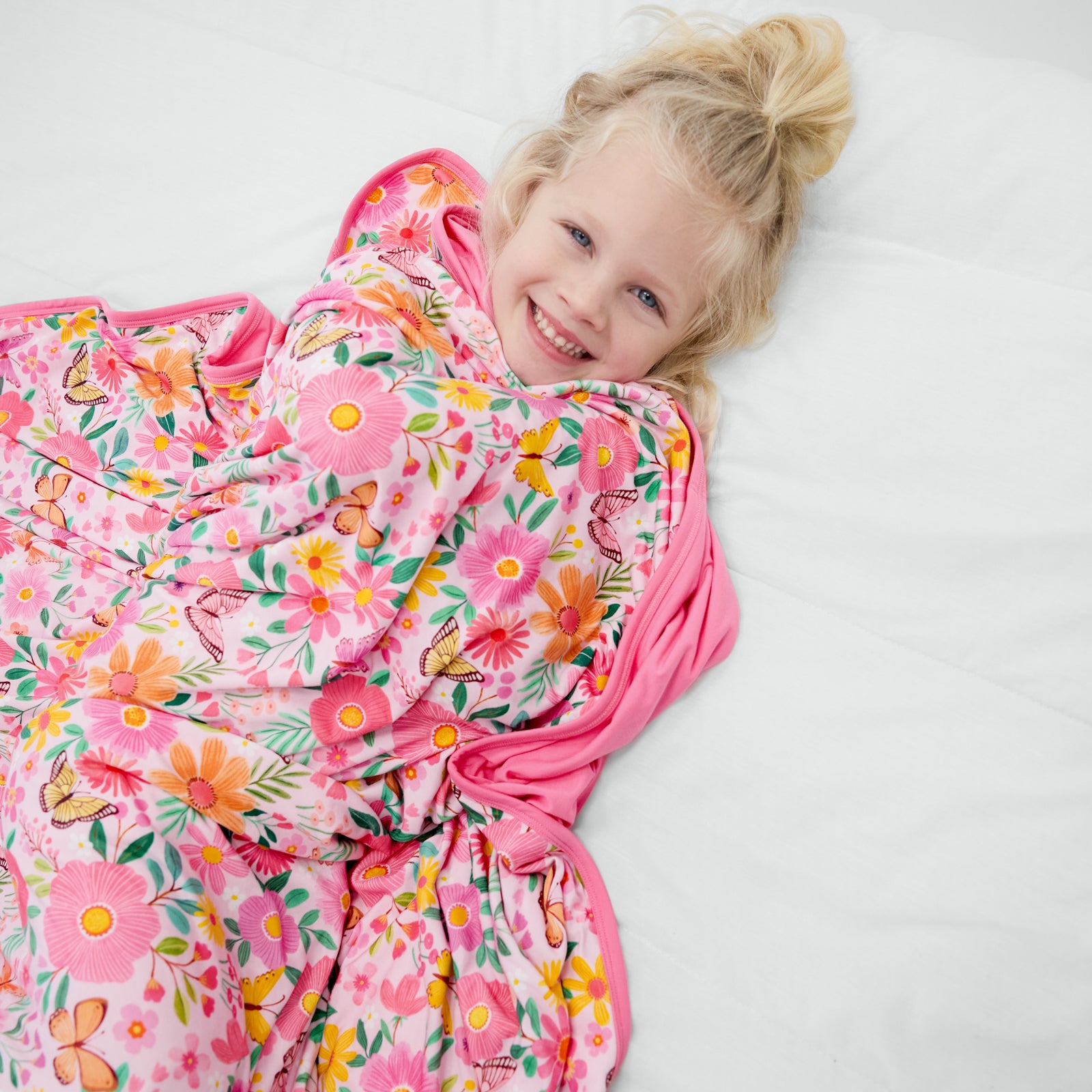 Butterfly Blooms Large Cloud Blanket®、mySite、g9winljtr