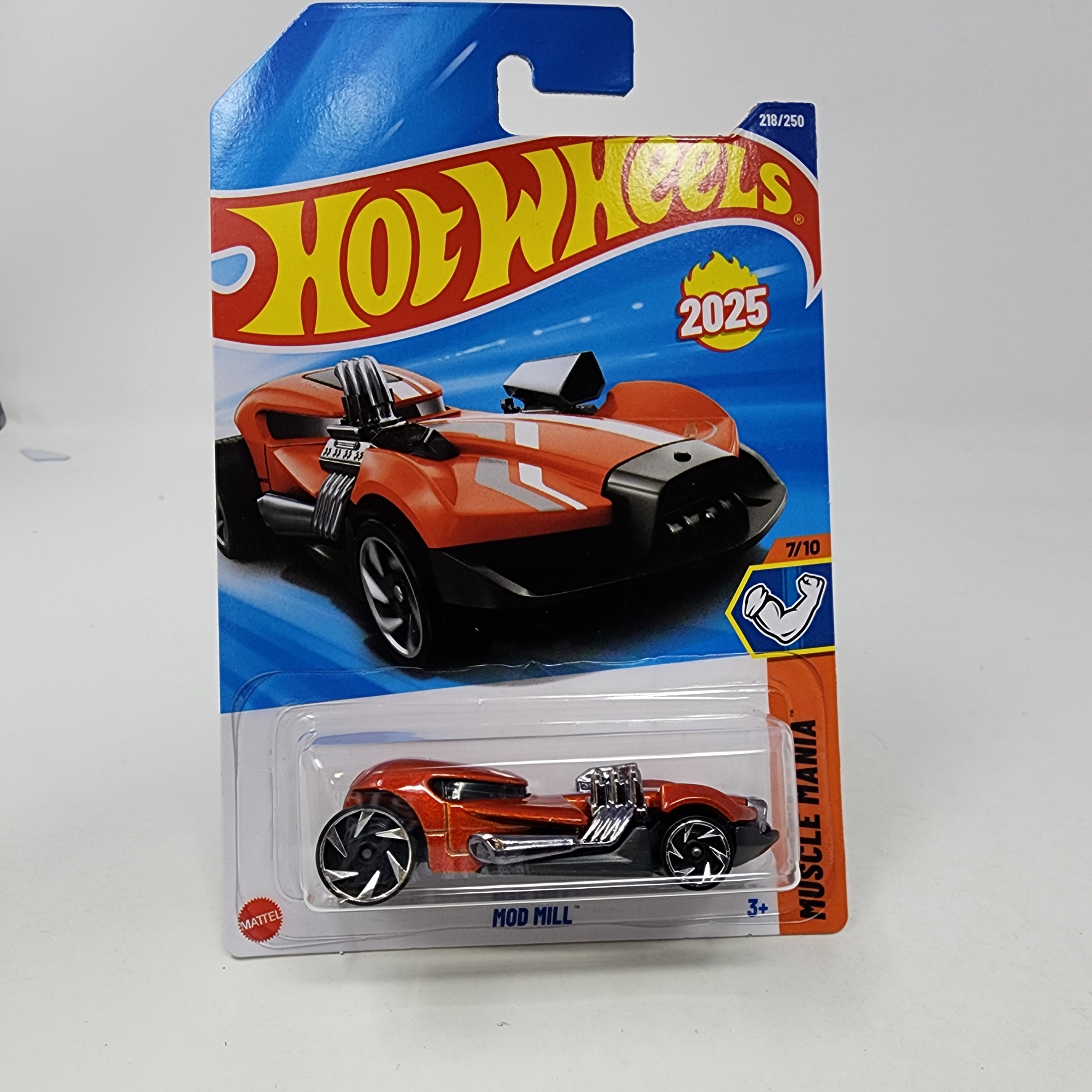 Mod Mill #218 * Orange * 2025 Hot Wheels NEW! L Case、mySite、hgirdovlk