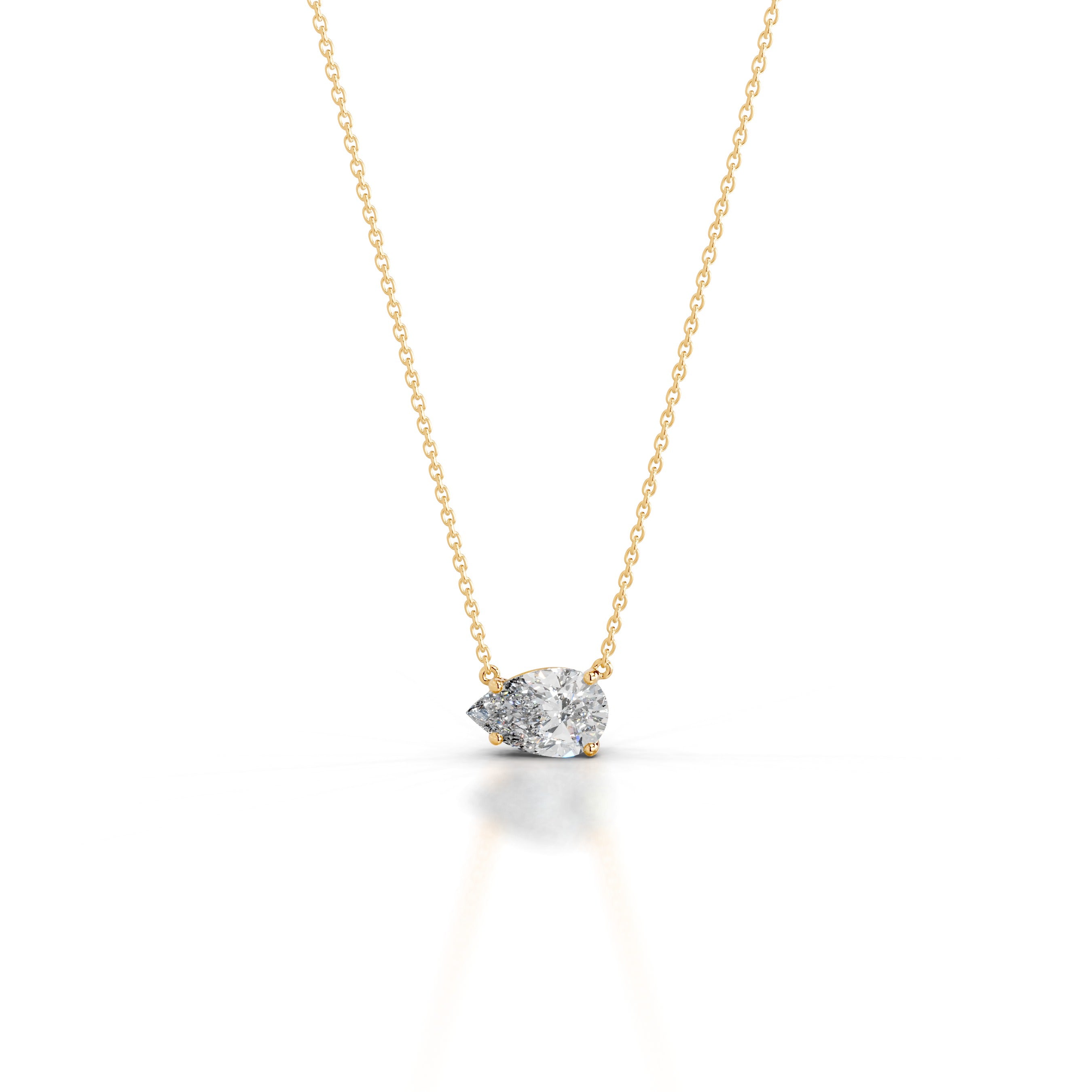 Clmence Diamond Pendant - 18K Yellow Gold、mySite、hinf8tx79