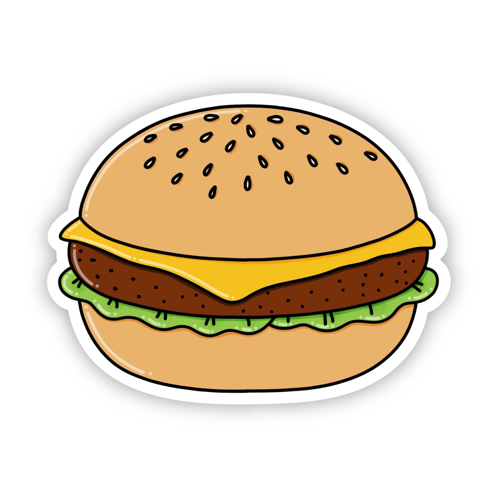  Cheeseburger Sticker、mySite、elrpsem3k