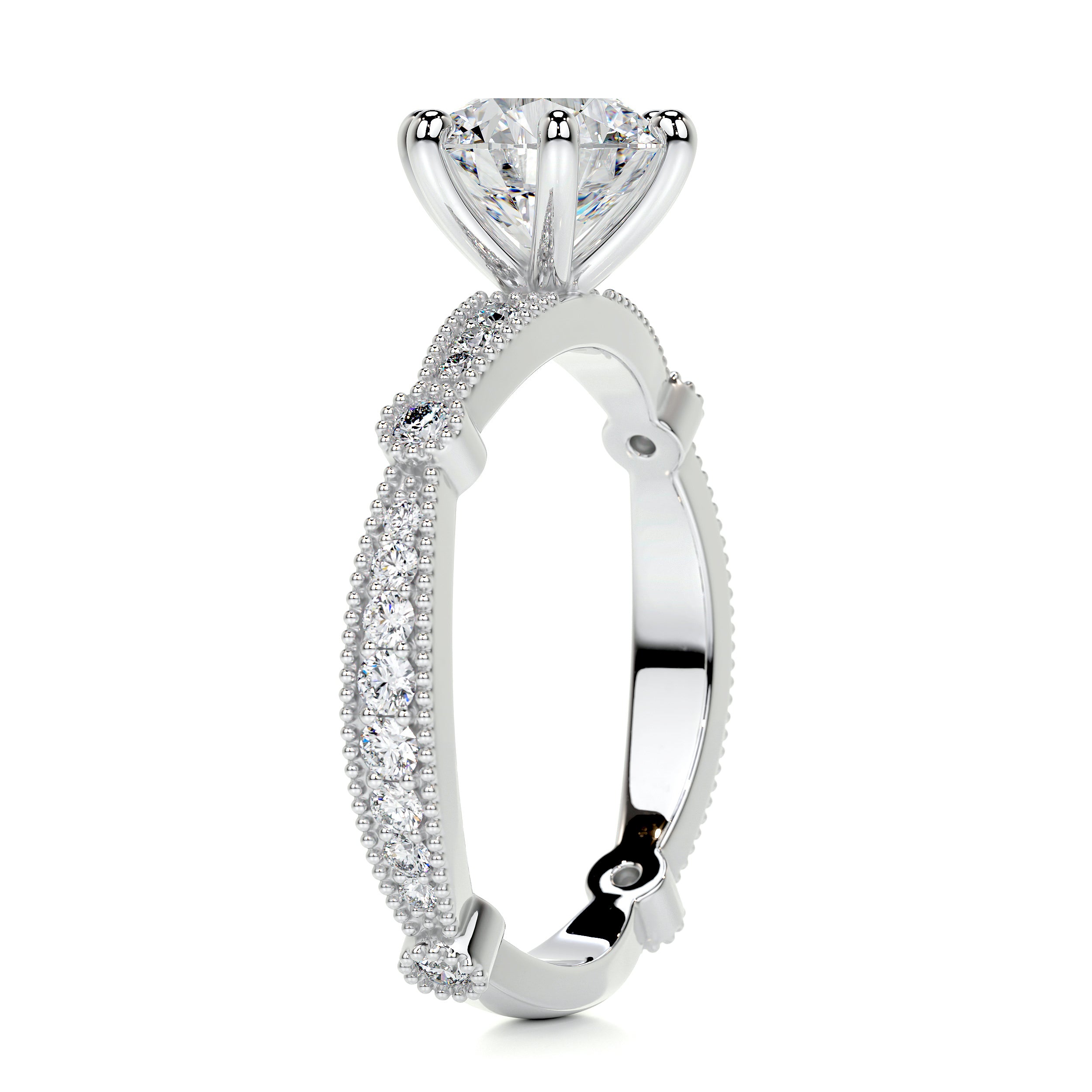 Amelia Diamond Engagement Ring - Platinum、mySite、hinf8tx79