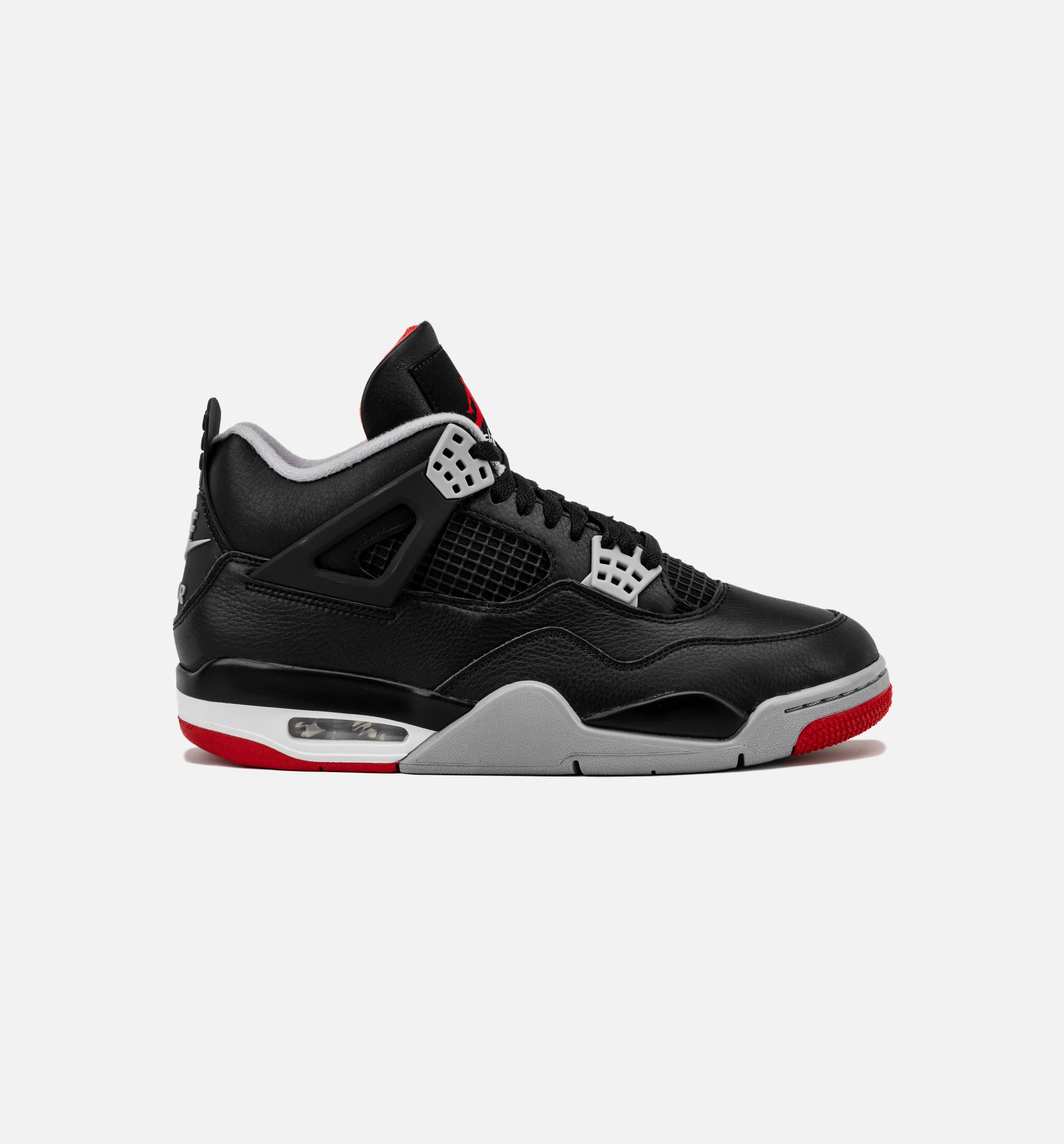 Air Jordan 4 Retro Bred Reimagined Mens Lifestyle Shoe - Black/Fire Red/Cement Grey/Summit White Limit One Per Customer、mySite、dreamappss