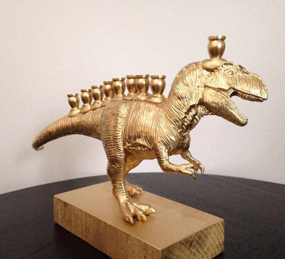Menorasaurus Rex in Gold - POS、mySite、topwebapps