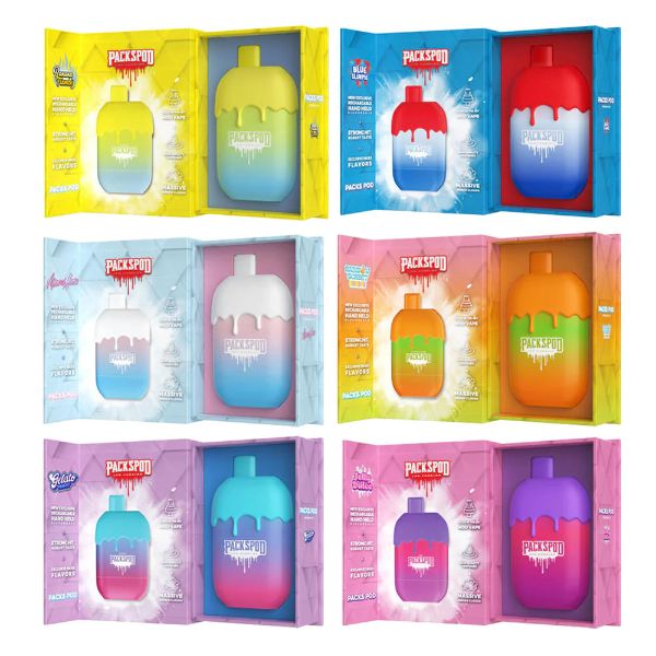 Packs Packspods 5000 Puff Disposable Vape 12mL 5 Pack、mySite、zt4zffjzw