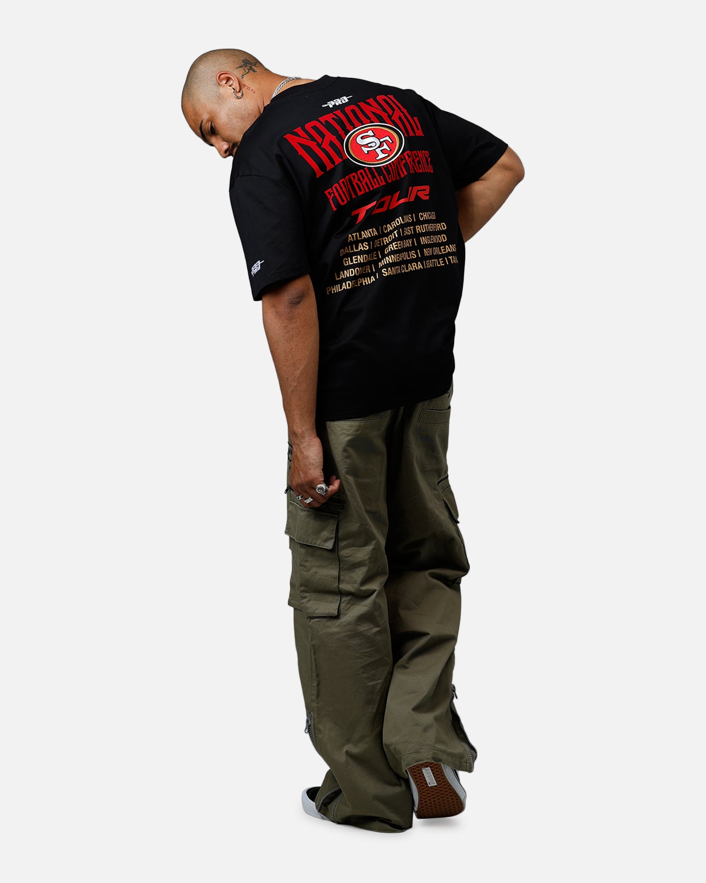 Pro Standard San Francisco 49ers City Tour 2.0 T-Shirt Black、mySite、zt4zffjzw