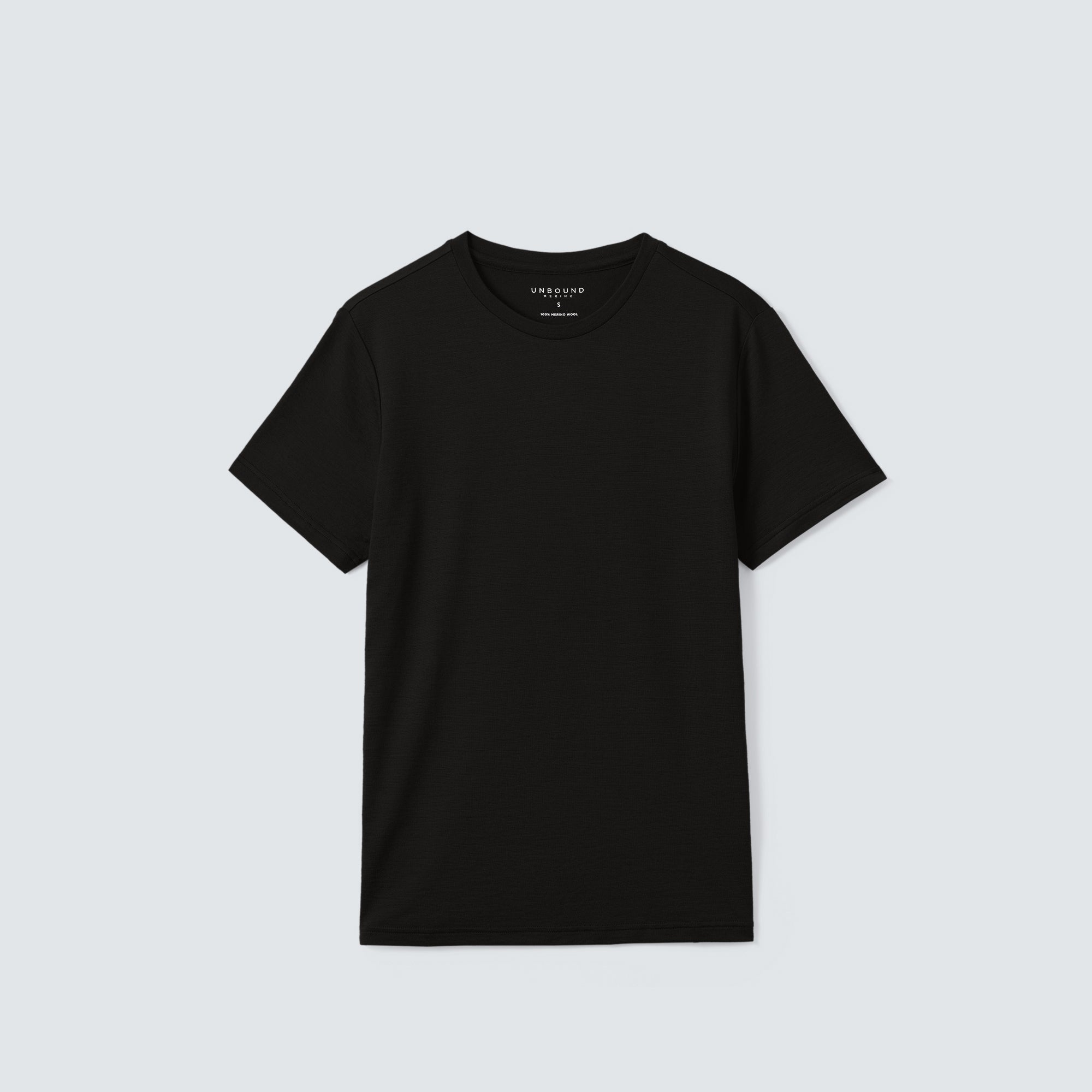 Men's Tall Merino Crew Neck T-Shirt、mySite、noshort