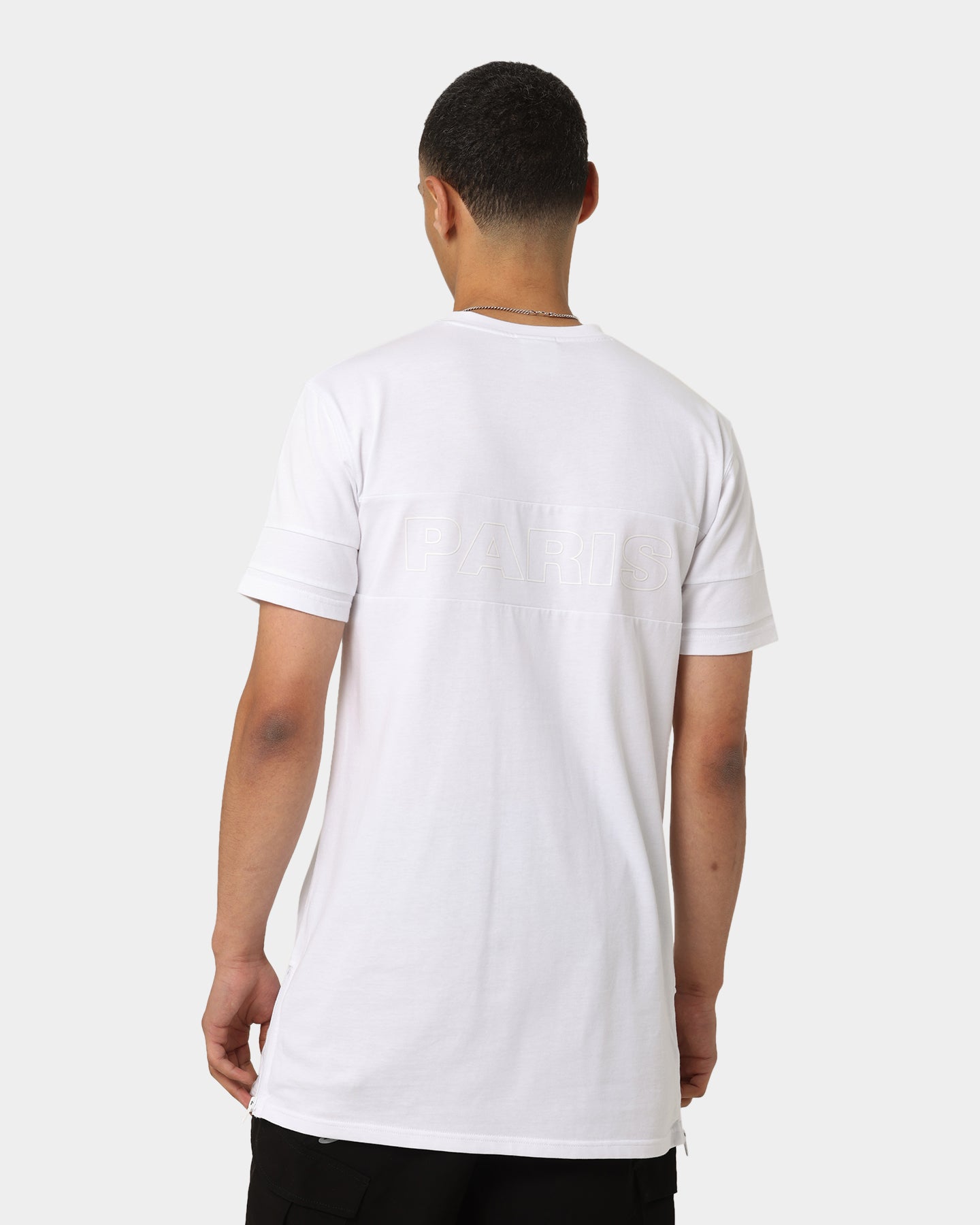 Carré Panneau T-Shirt White/White、mySite、zt4zffjzw