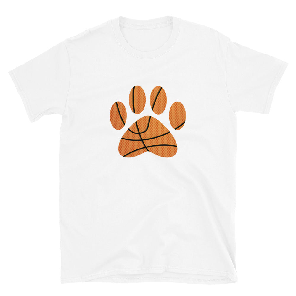 Basketball Paw Print T-Shirt、mySite、camillekostekn