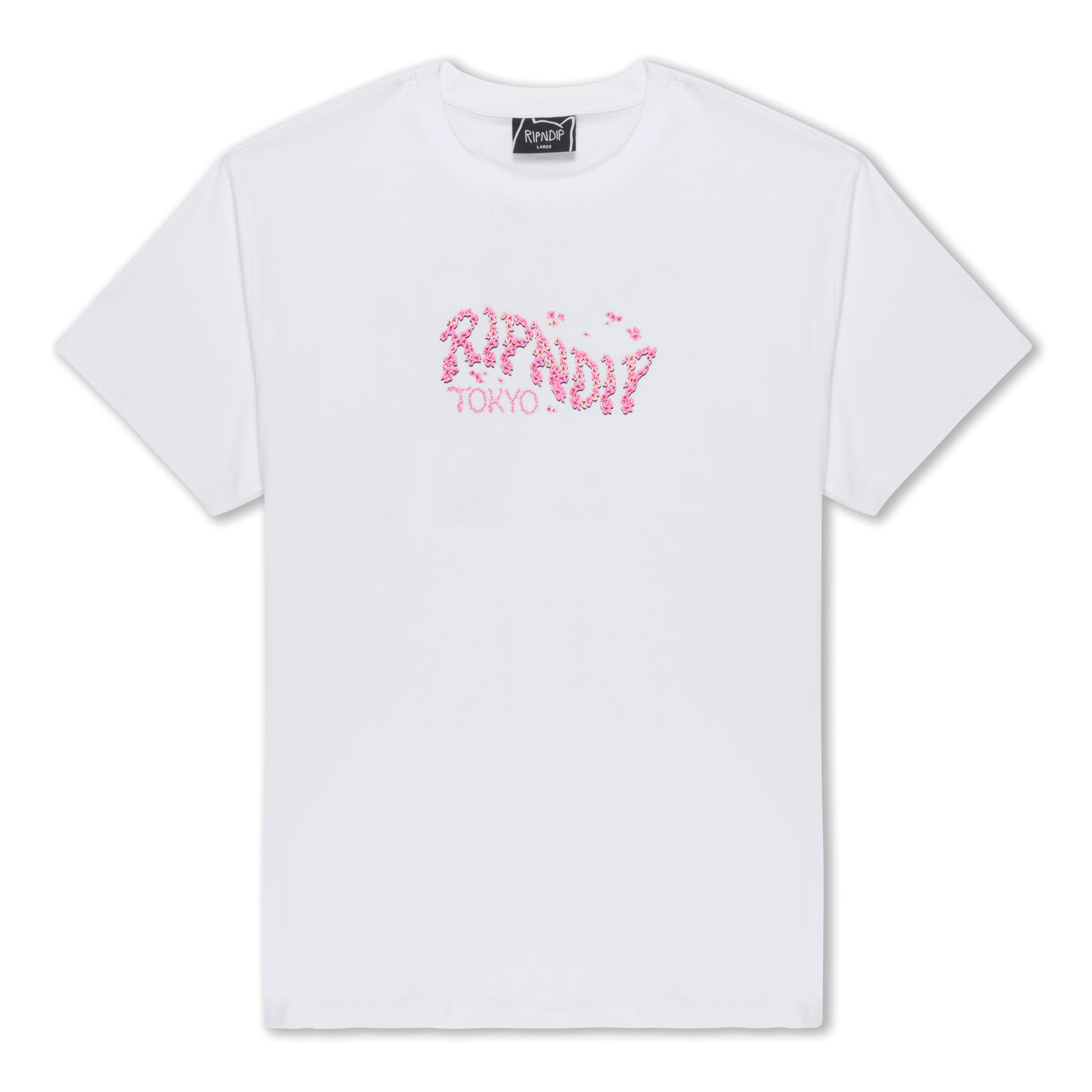  Cherry Blossom Tee (White)、mySite、merchandisen