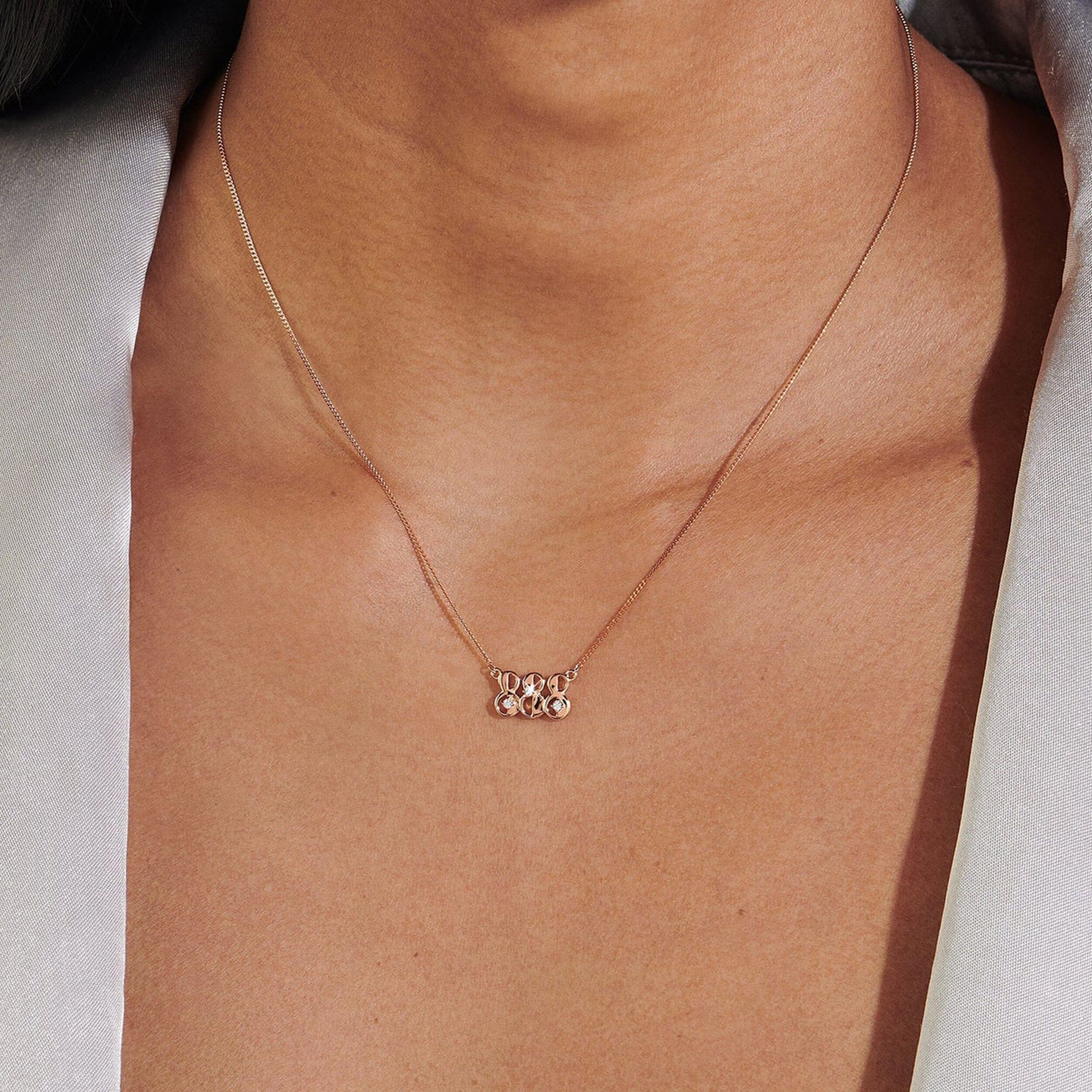 White Zircon Necklace - I Am Balanced、mySite、hinf8tx79