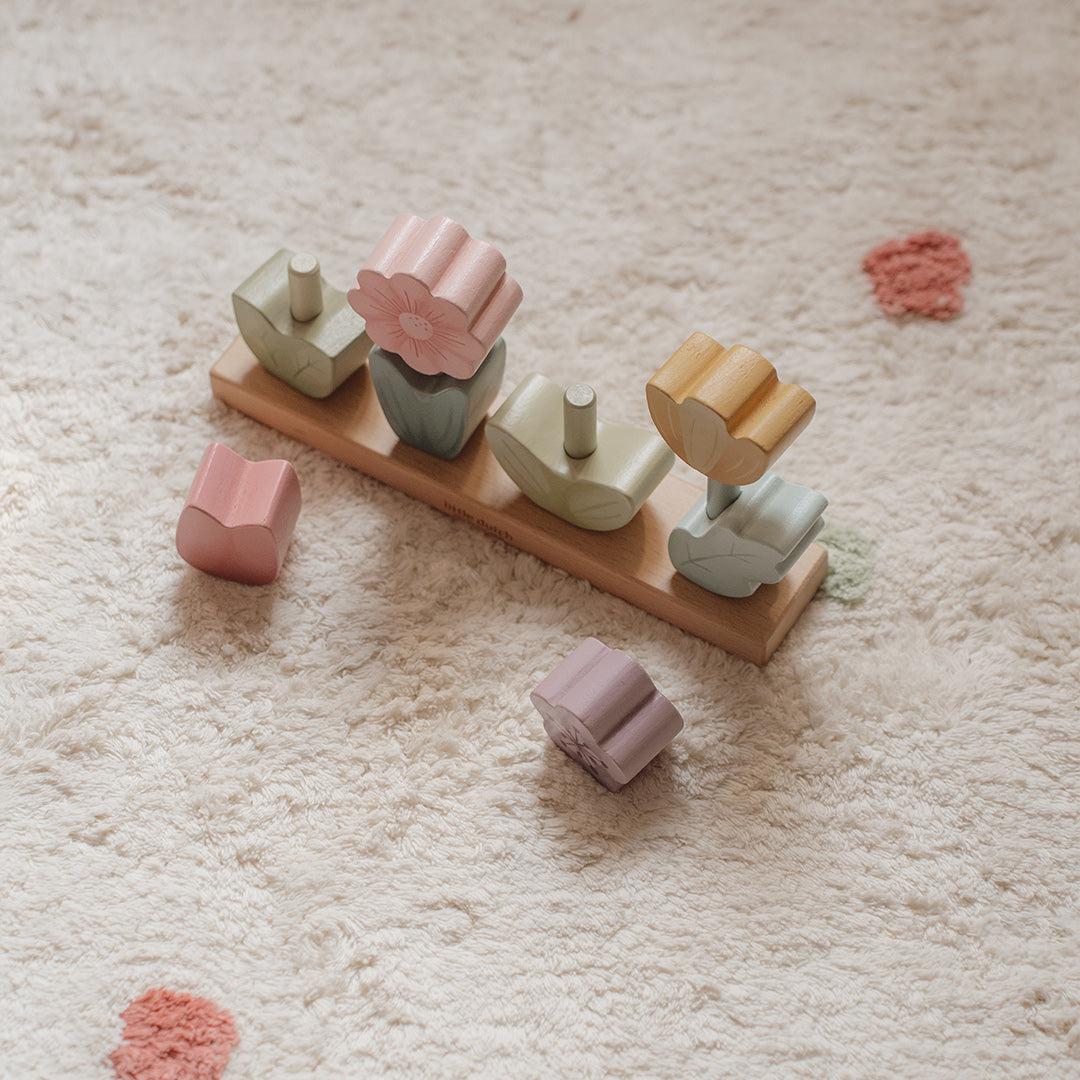  Little Dutch Stacking Puzzle Flowers - Fairy Garden、mySite、merchandisen