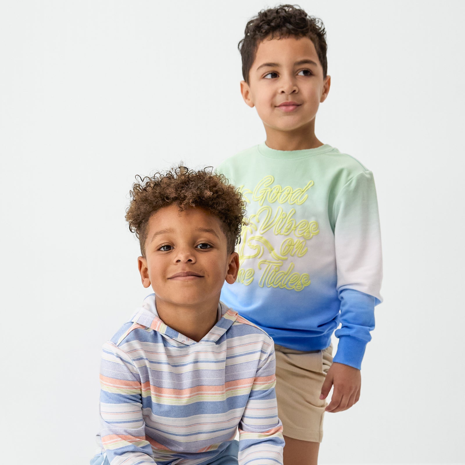 Good Vibes Crewneck Sweatshirt、mySite、g9winljtr