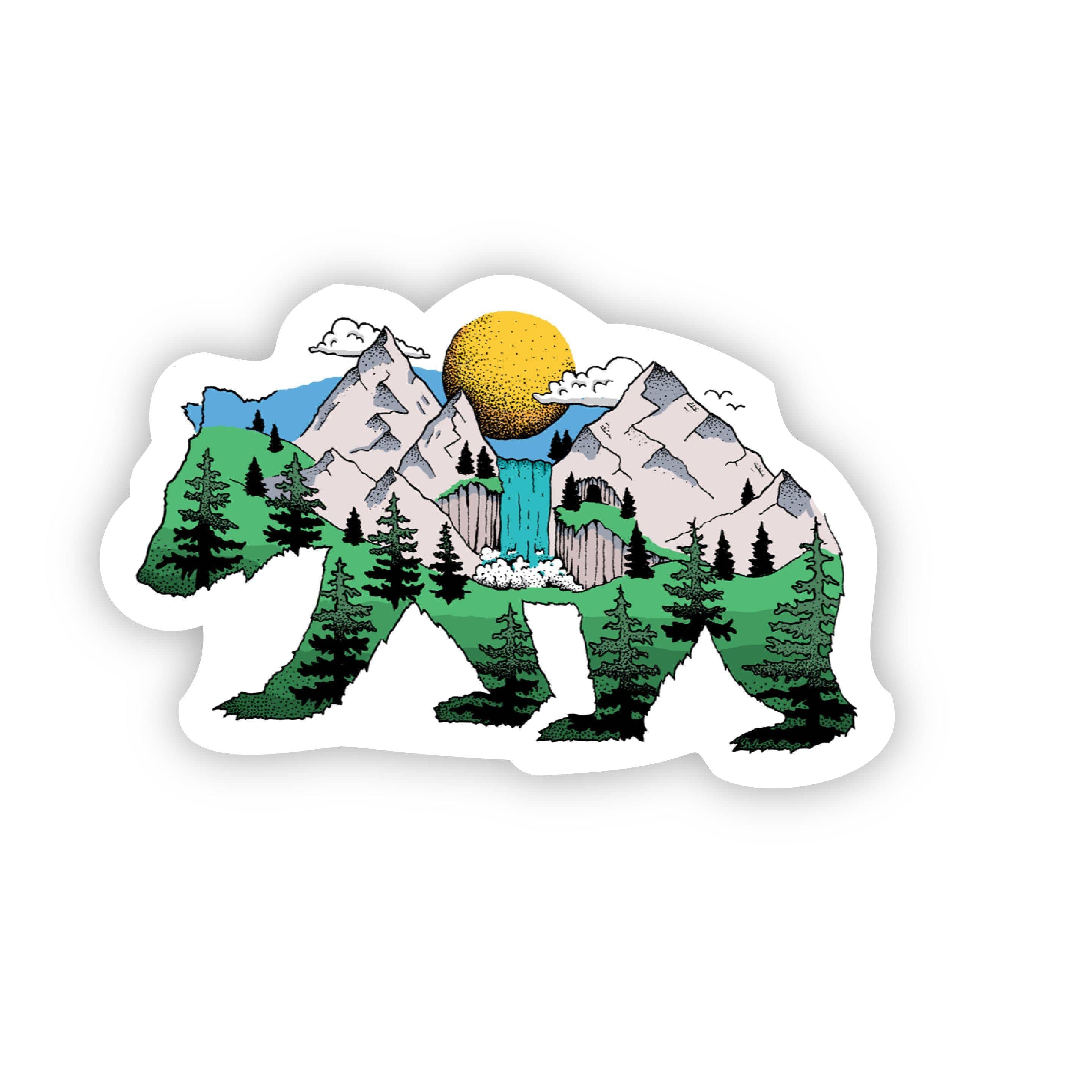  Bear Nature Sticker、mySite、elrpsem3k