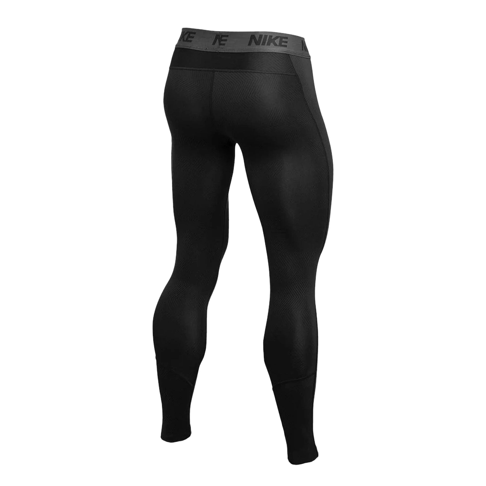 Nike Men's Pro Therma Training Tights Black/White、mySite、noshort