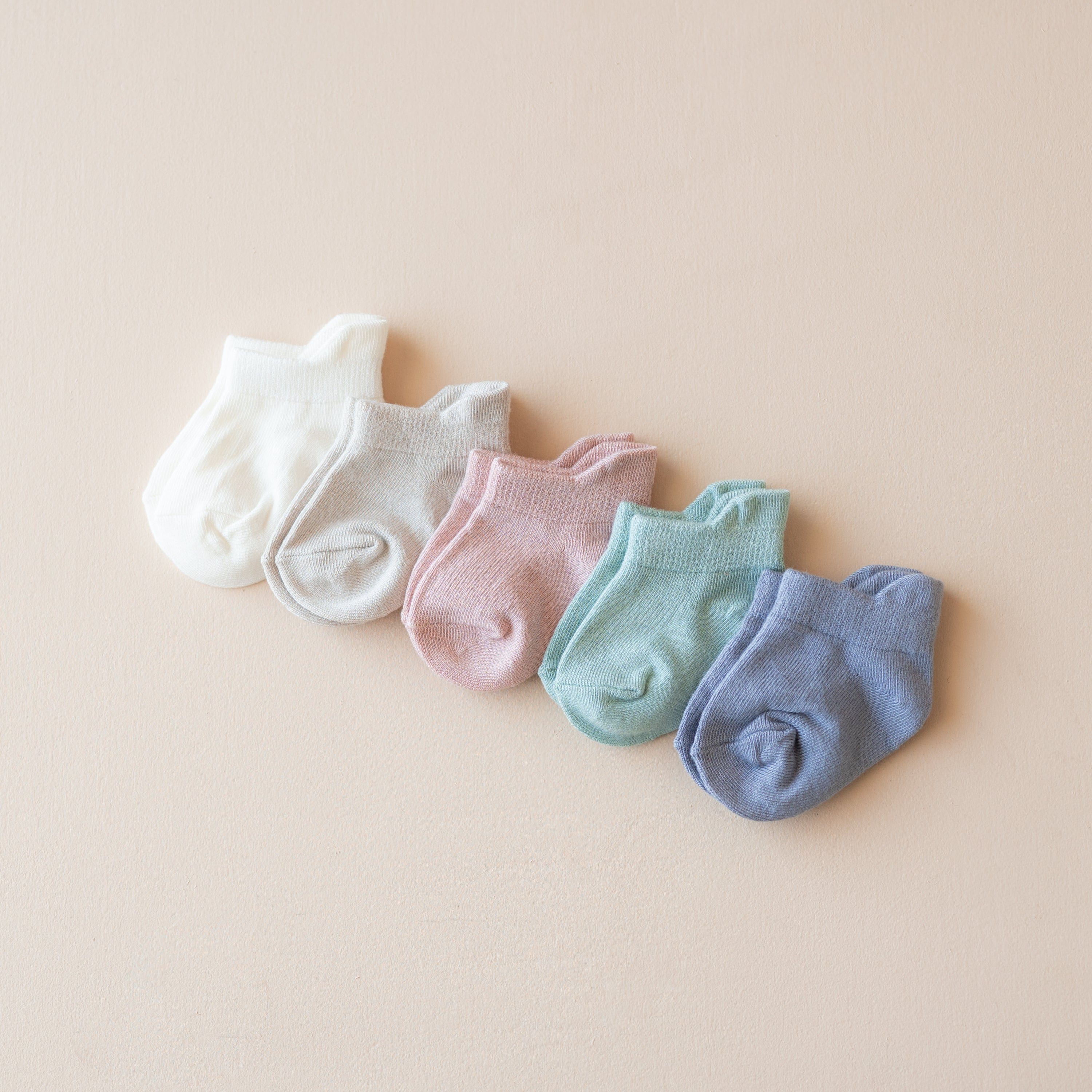  Ankle Socks Combo 5-Pack in Pastel、mySite、layawaytickets