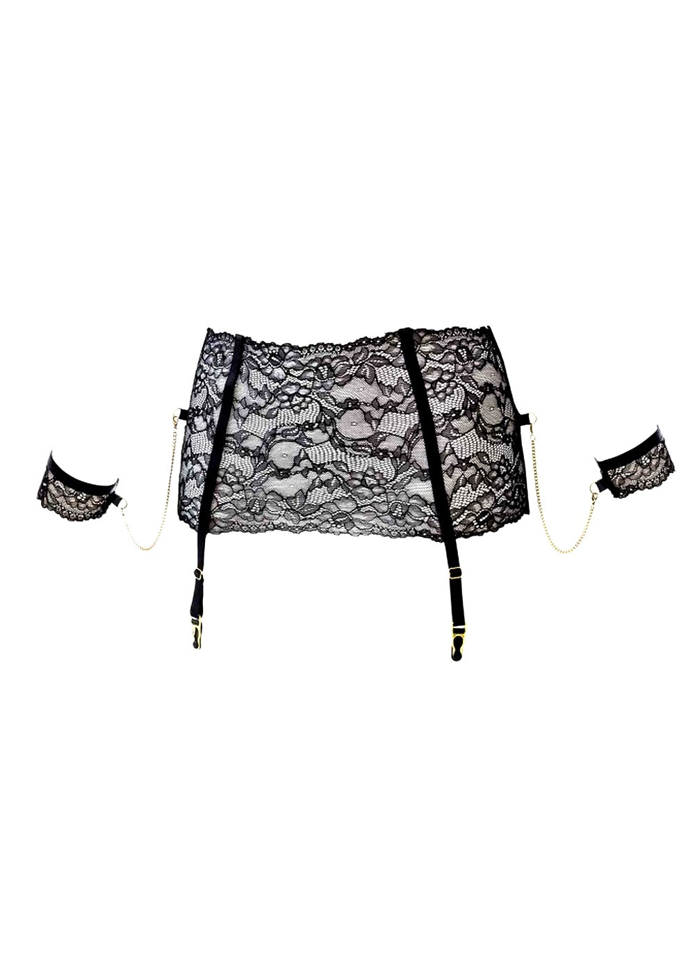  Le Petit Secret Garter Belt (Black)、mySite、justintrudeaud
