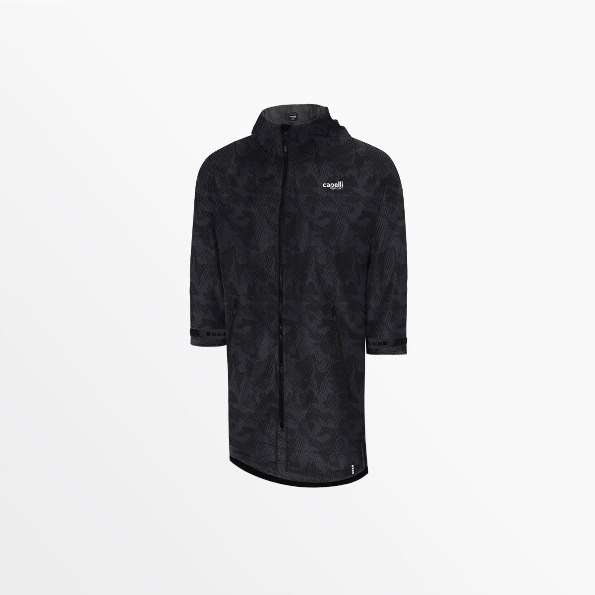 ADULT UNISEX GEO CAMO SPECTATOR BLANKET JACKET