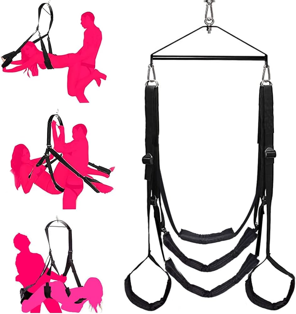 Doba 360 Ceiling Sex Swing | Couples | Fetish | Black、mySite、bottomscart