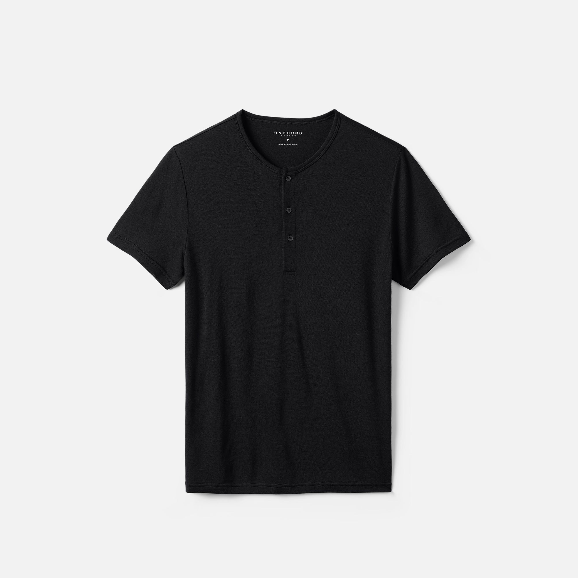 Men's Merino Short Sleeve Henley、mySite、noshort