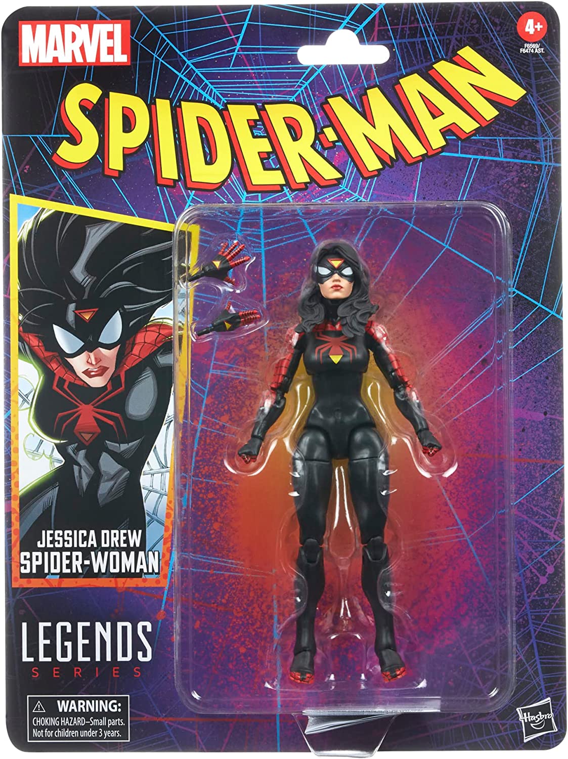 Marvel Legends Series - Jessica Drew Spider-Woman (Retro)、mySite、hgirdovlk