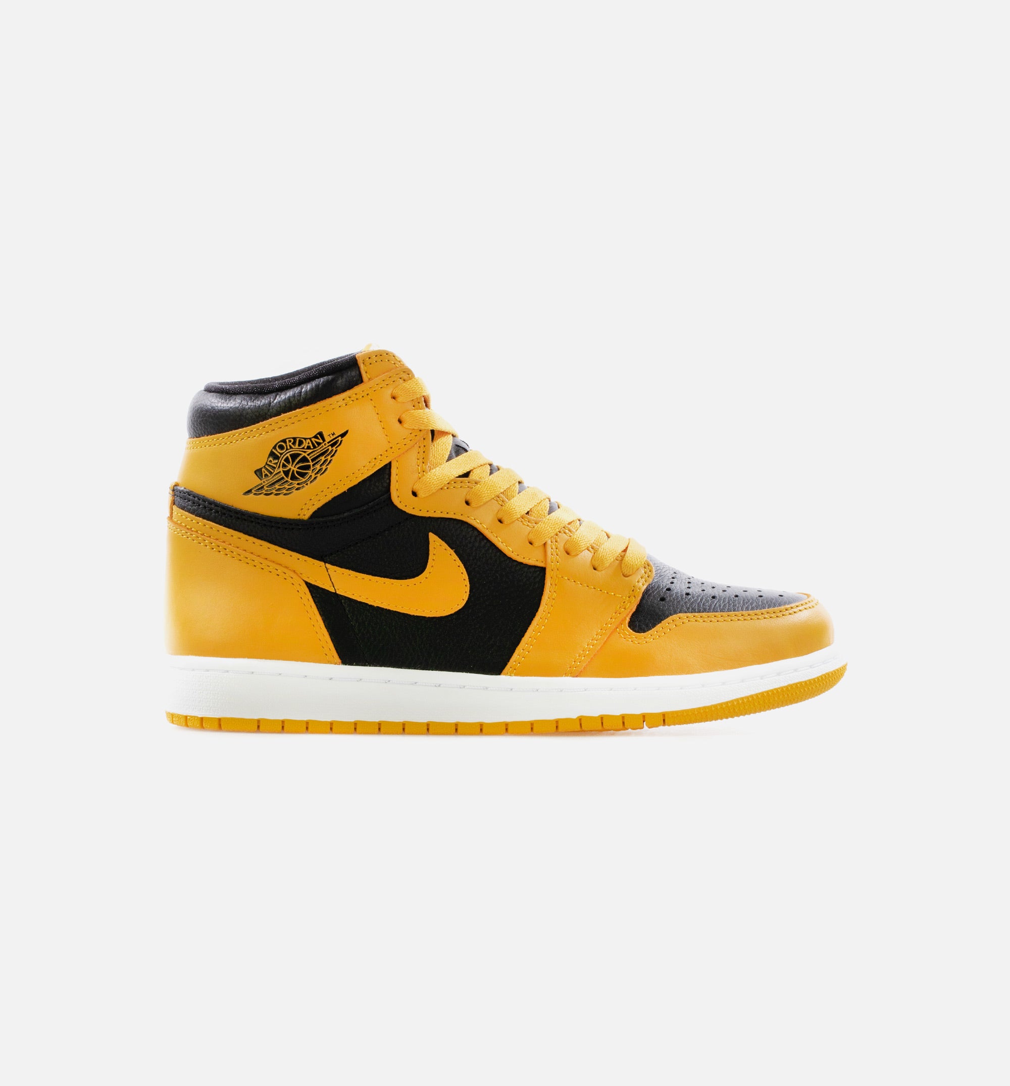 Air Jordan 1 Retro High OG Mens Lifestyle Shoe - Pollen/Black/White Limit One Per Customer、mySite、dreamappss