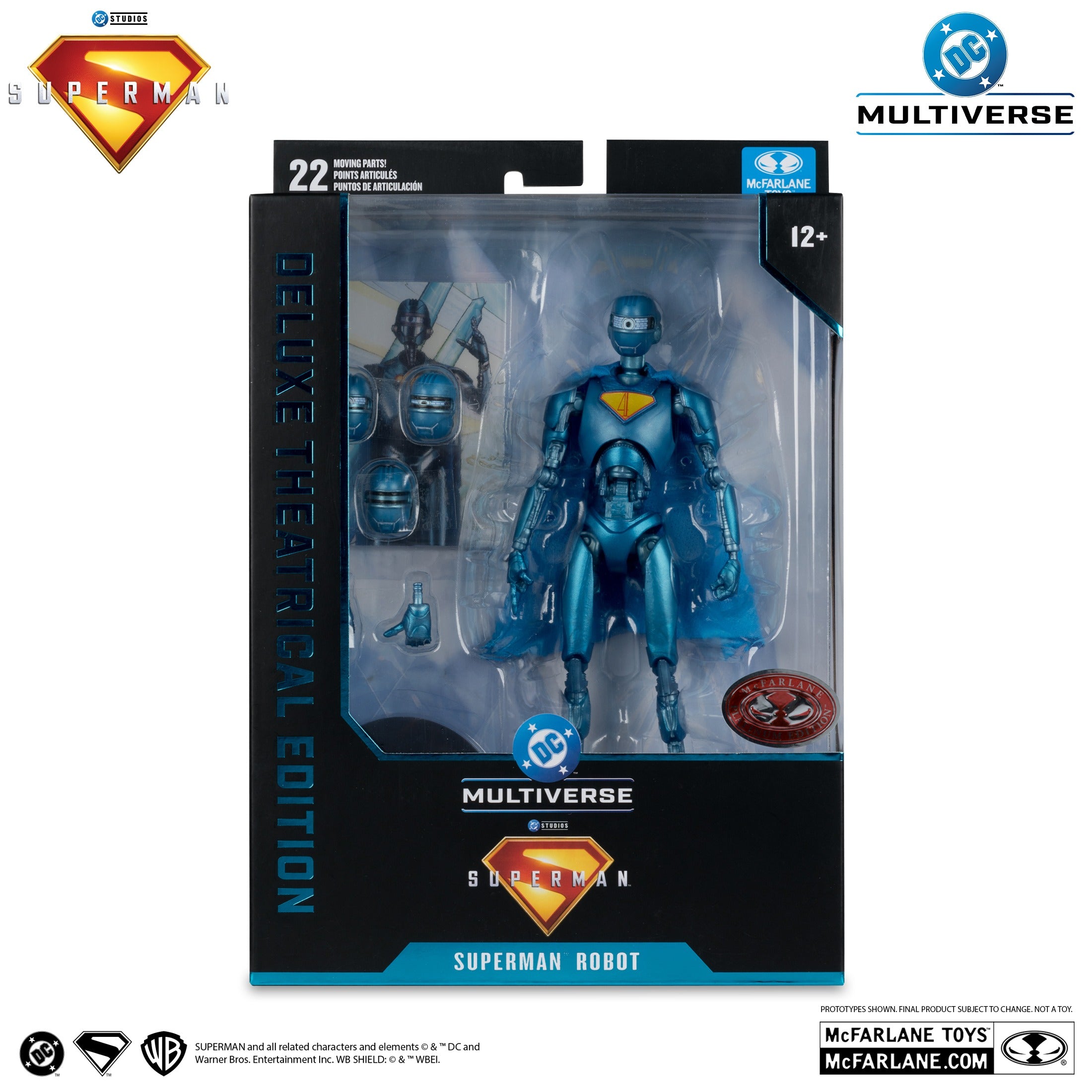 DC Multiverse Red Platinum Label Deluxe Superman (2025) Robot、mySite、hgirdovlk