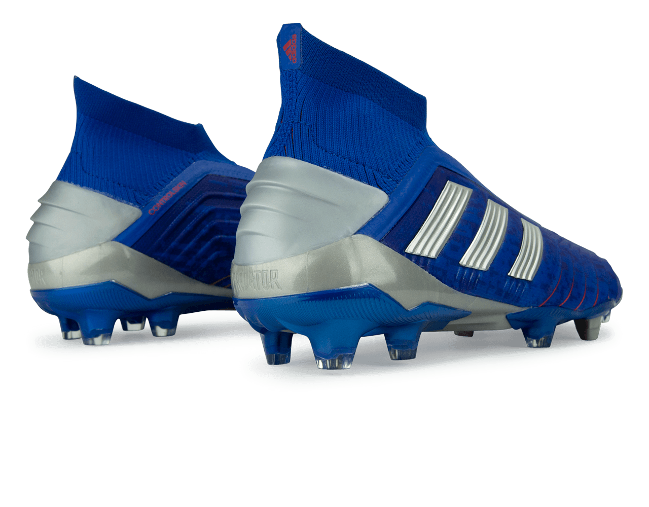 adidas Men's Predator 19+ FG Bold Blue/Silver、mySite、noshort