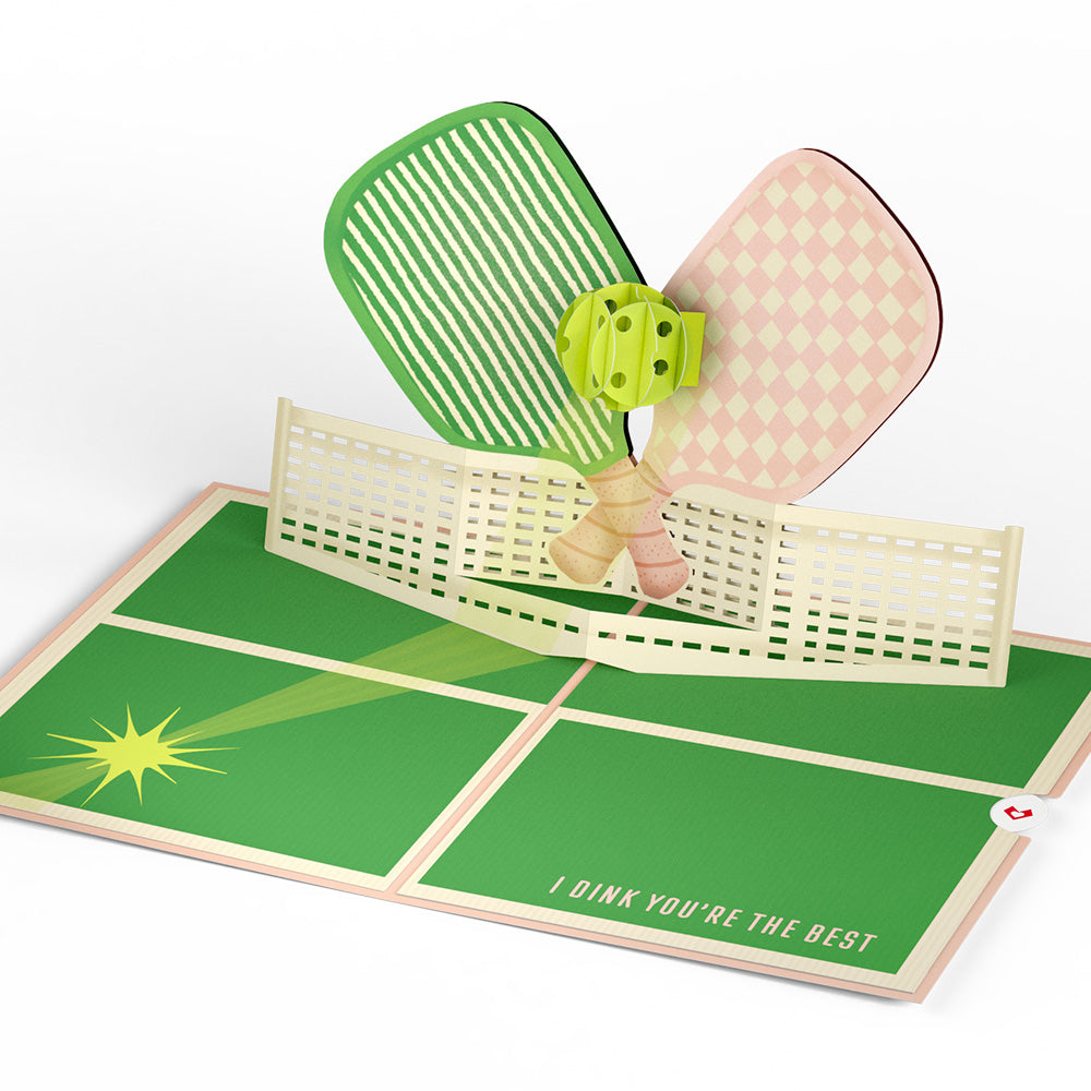 I Dink You're the Best Pickleball Pop-Up Card、mySite、solidvoid