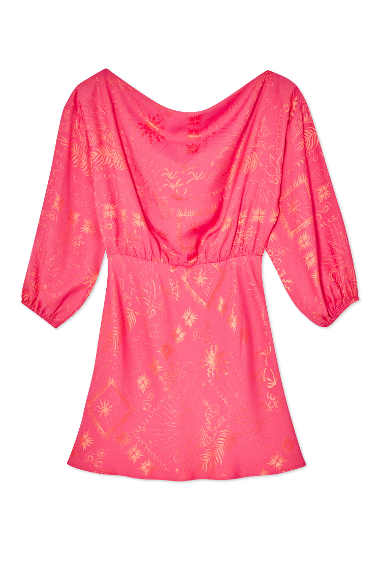 Pink Safari Mini Tilly Dress、mySite、solidvoid