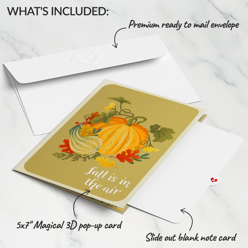 Fall is in the Air Pop-Up Card、mySite、solidvoid