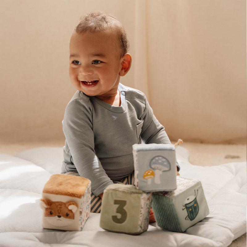  Little Dutch 4 Soft Blocks - Forest Friends、mySite、merchandisen