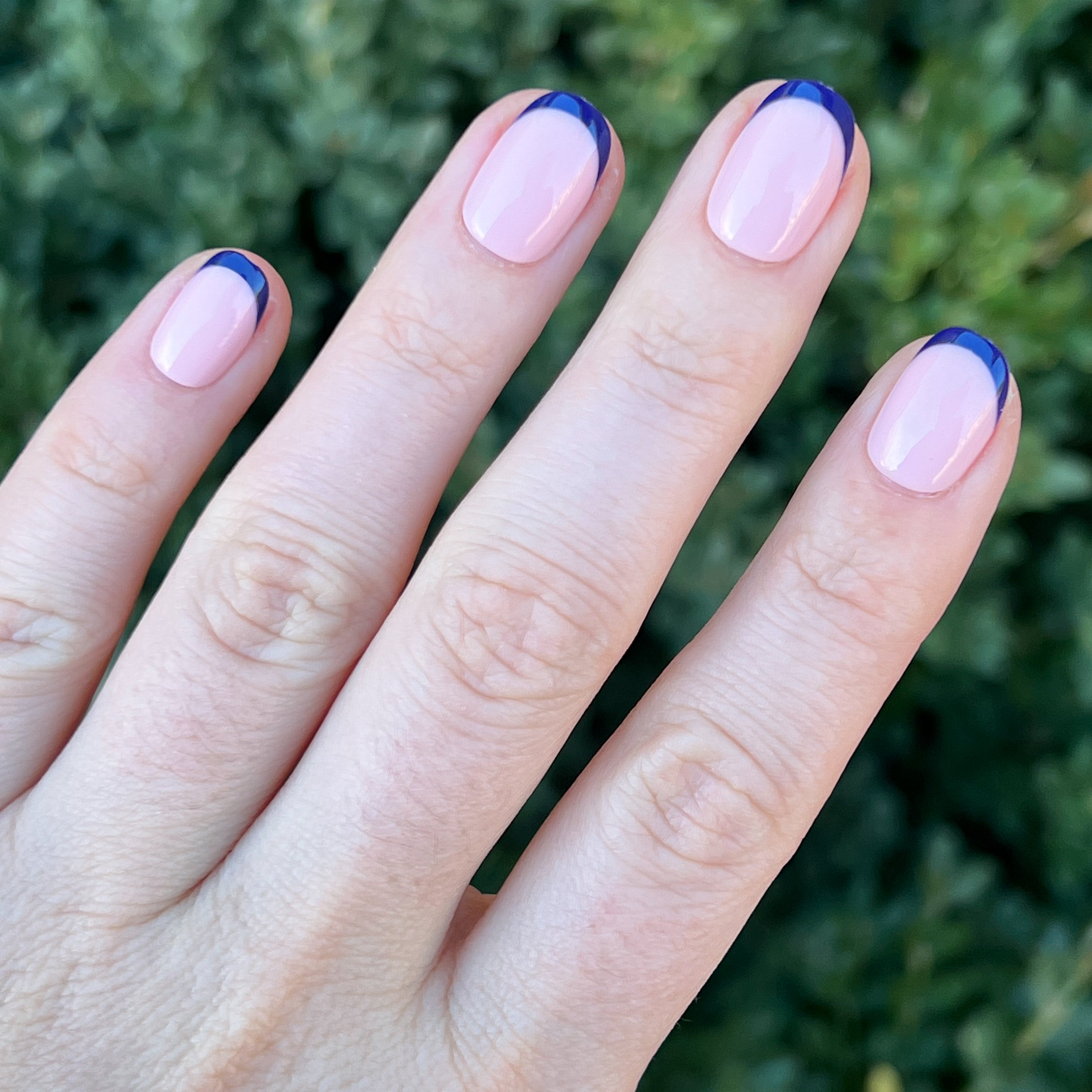 OMG Classic French Press-Ons | Round | Extra Short、mySite、solidvoid