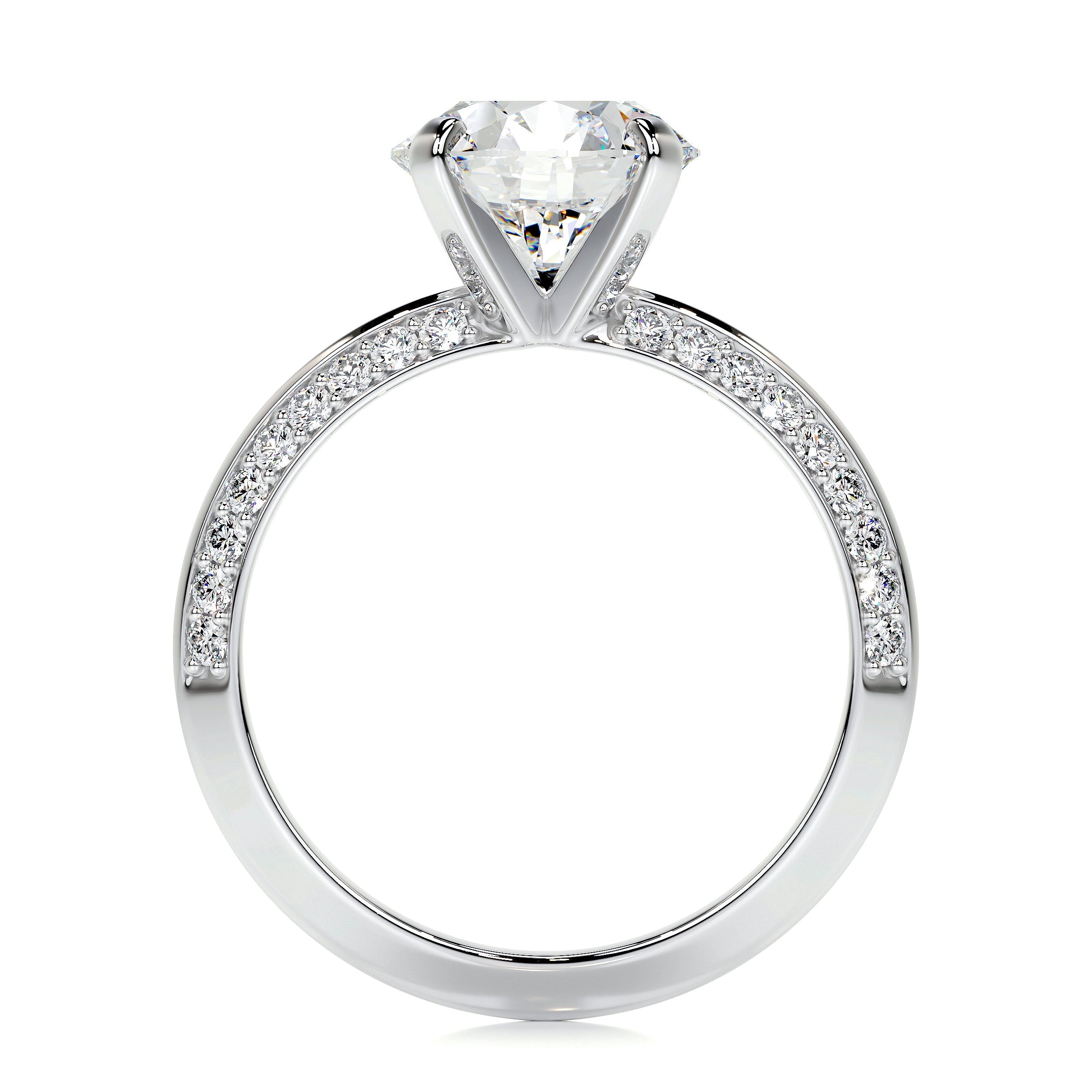 Ariana Lab Grown Diamond Ring -18K White Gold、mySite、hinf8tx79