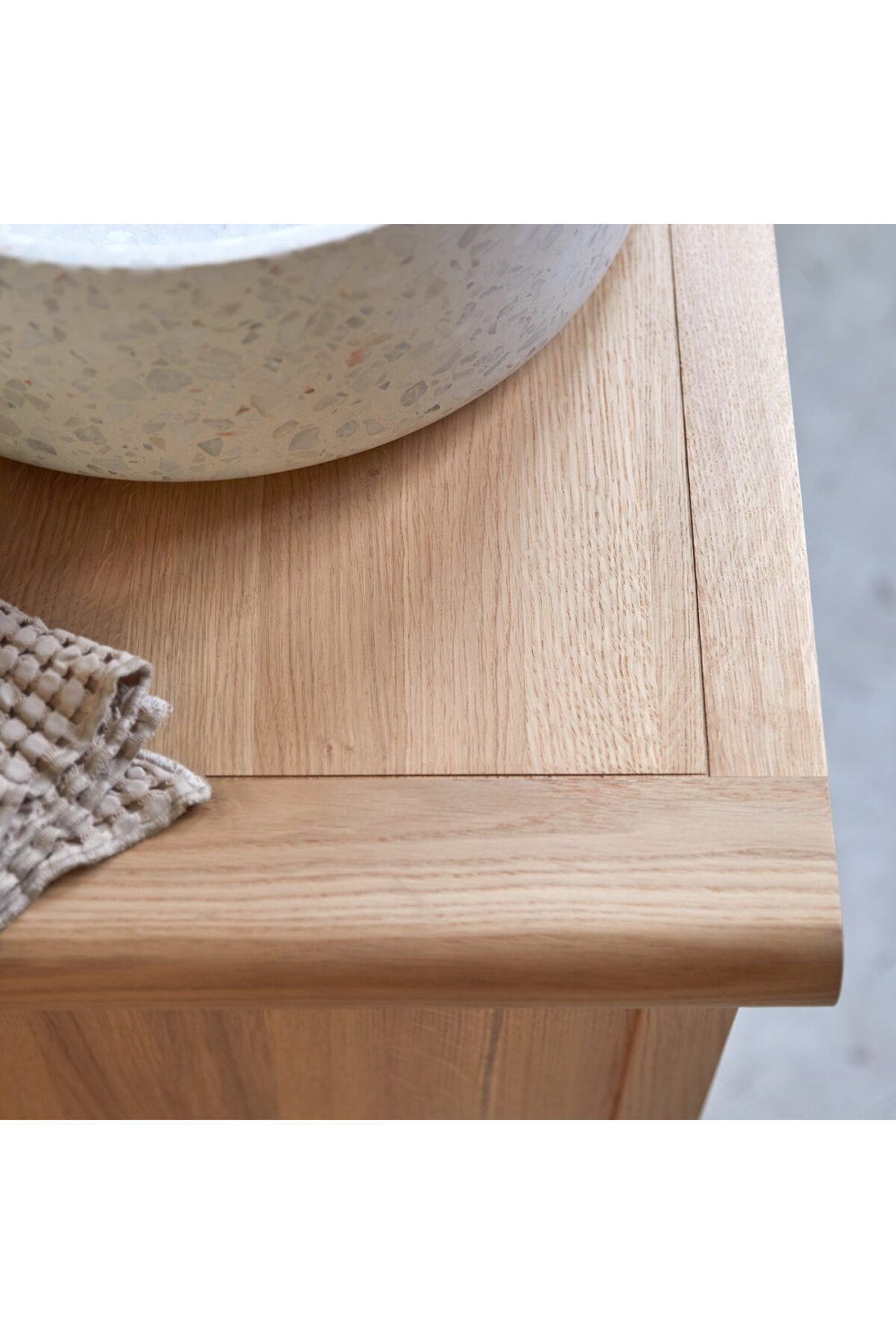Solid Oak Vanity Unit | Tikamoon Volute、mySite、neckold