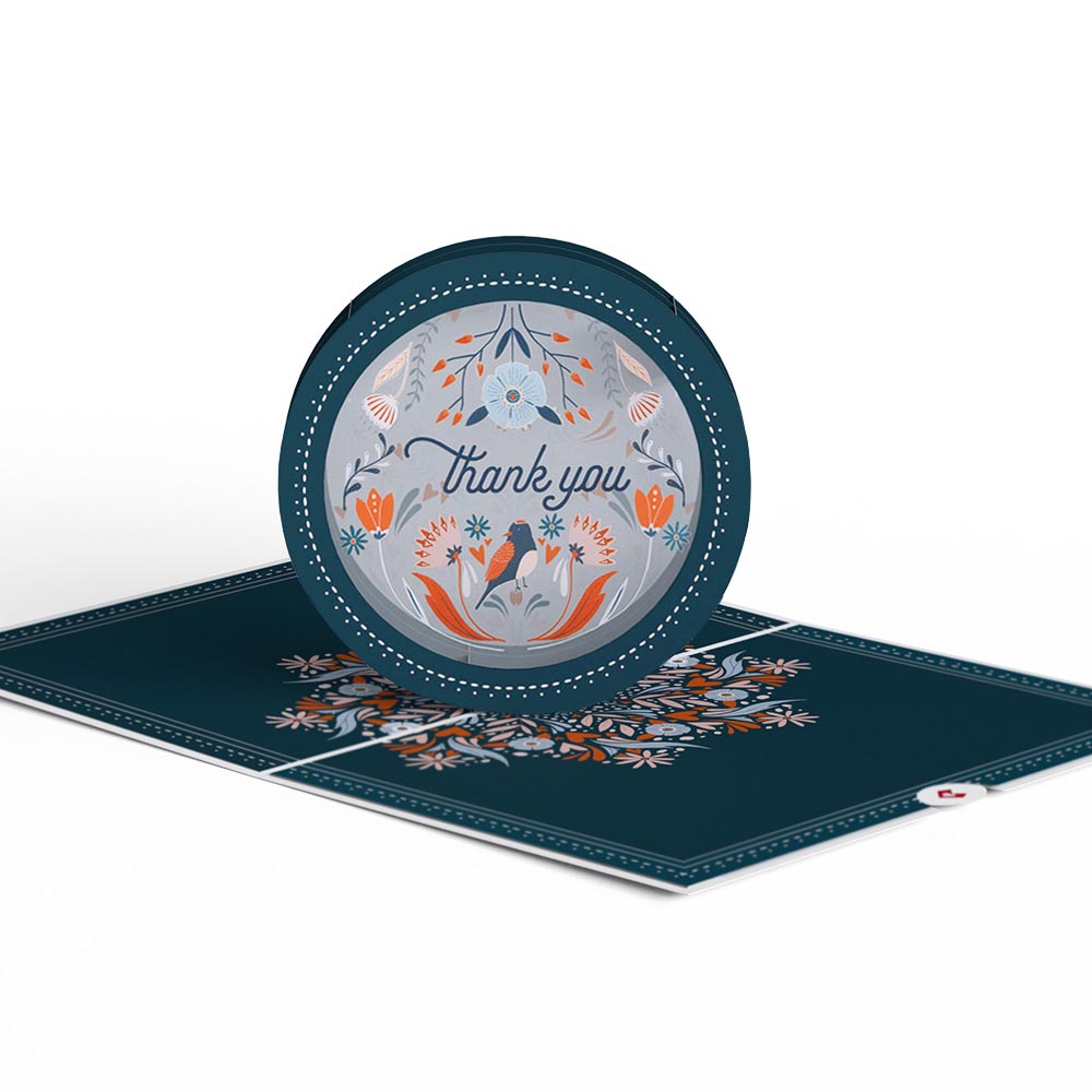 Heartfelt Thank You Pop-Up Card、mySite、solidvoid