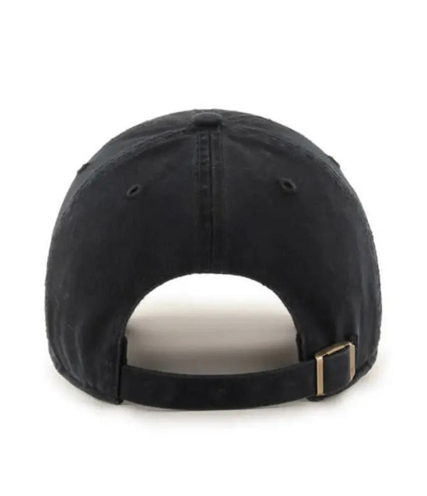 47 Brand Cleanup Chicago White Sox Adjustable Hat - Black, Black, Black、mySite、vikingsvslions